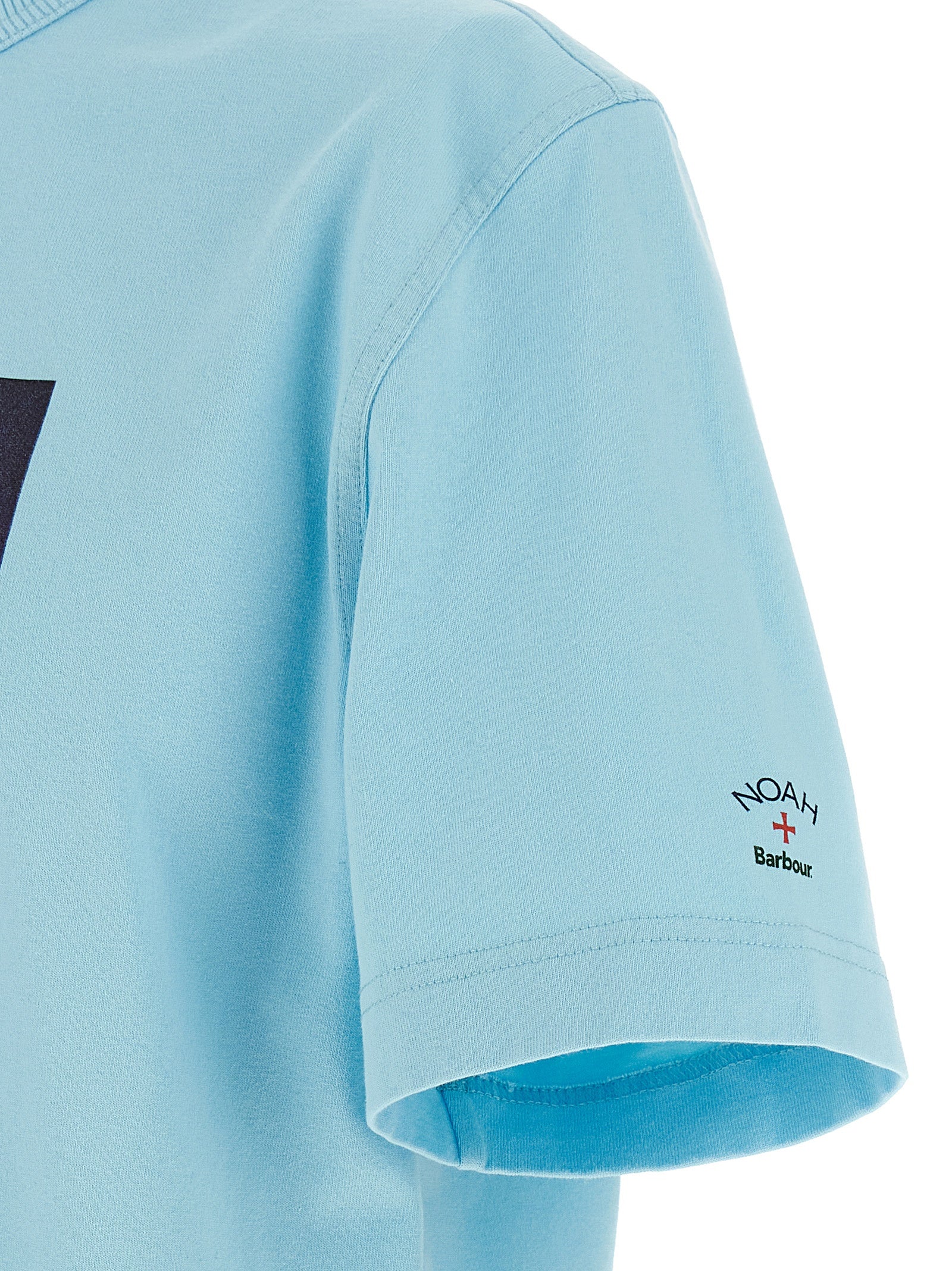Barbour Blue Cotton Men's T-Shirt