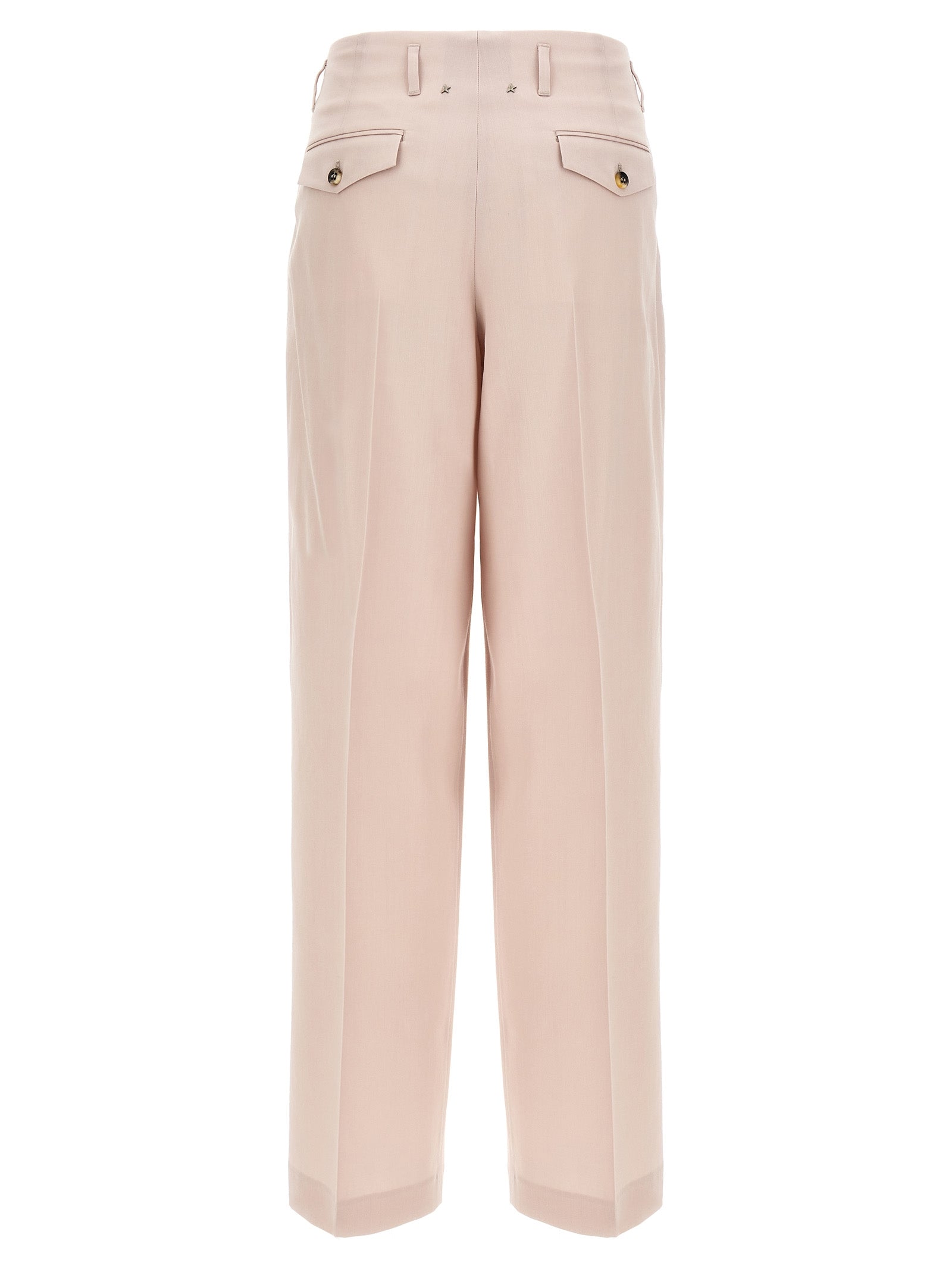 Golden Goose Multicolor Virgin Wool Casual Women's Pants