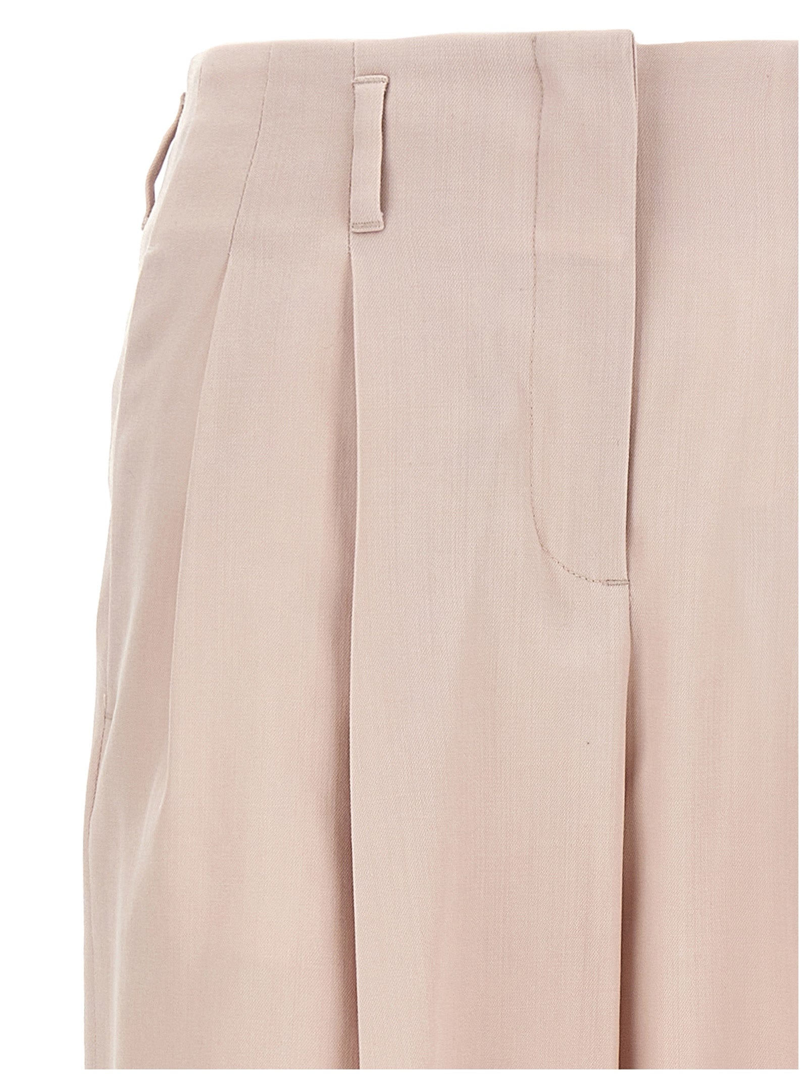 Golden Goose Multicolor Virgin Wool Casual Women's Pants