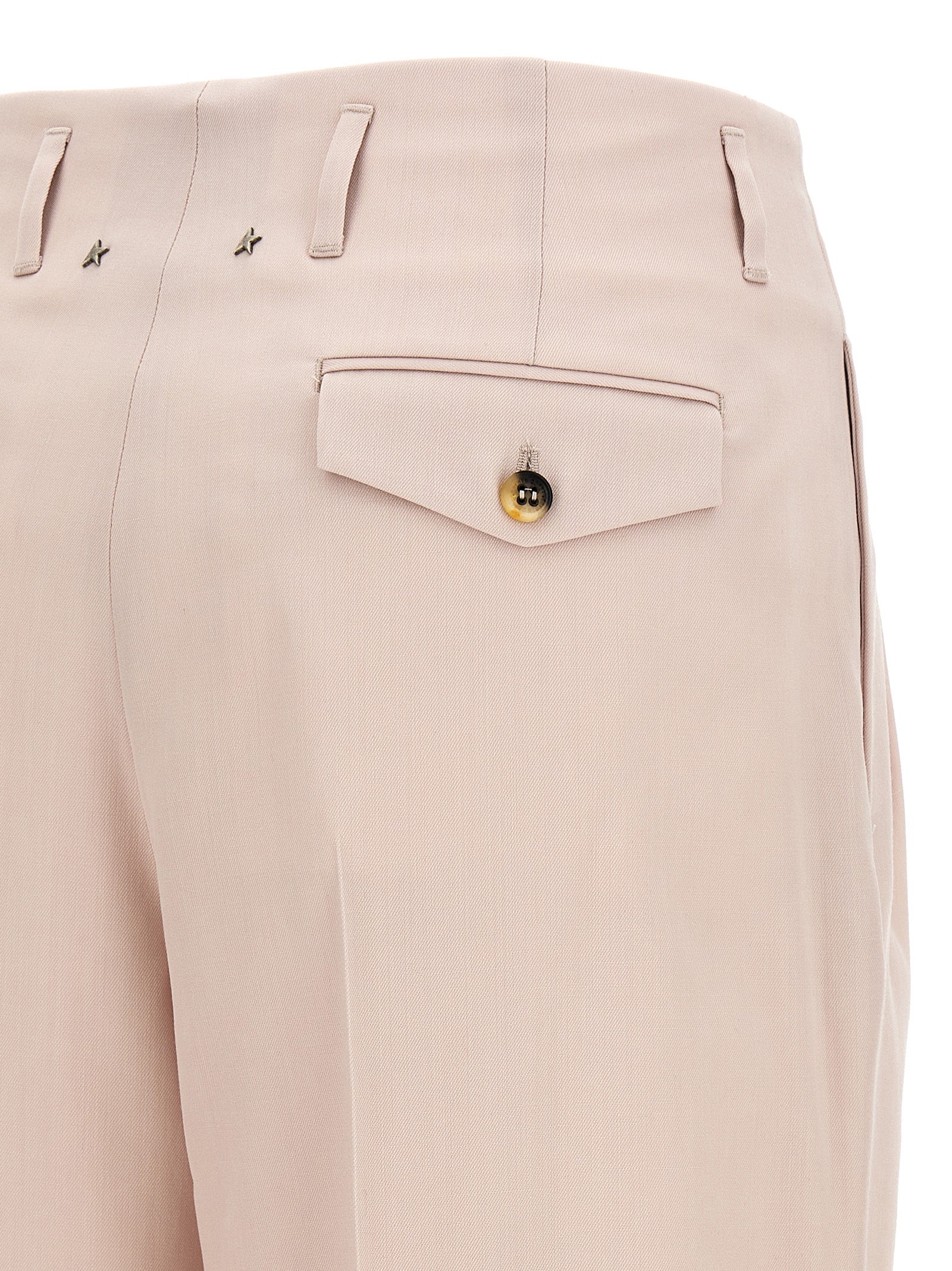 Golden Goose Multicolor Virgin Wool Casual Women's Pants