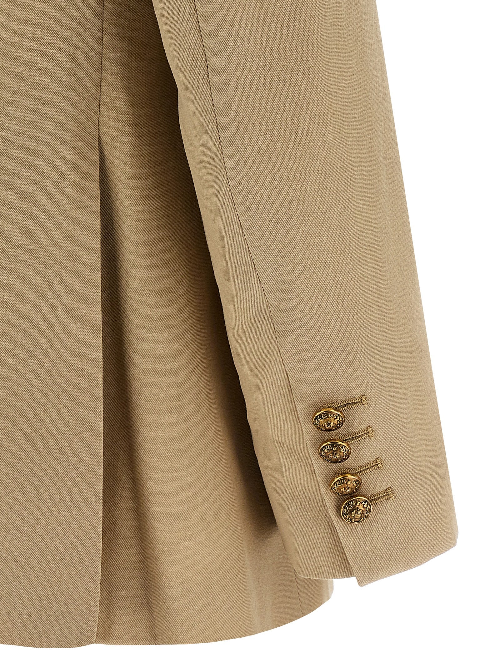 Golden Goose Beige Virgin Wool Women's Blazer