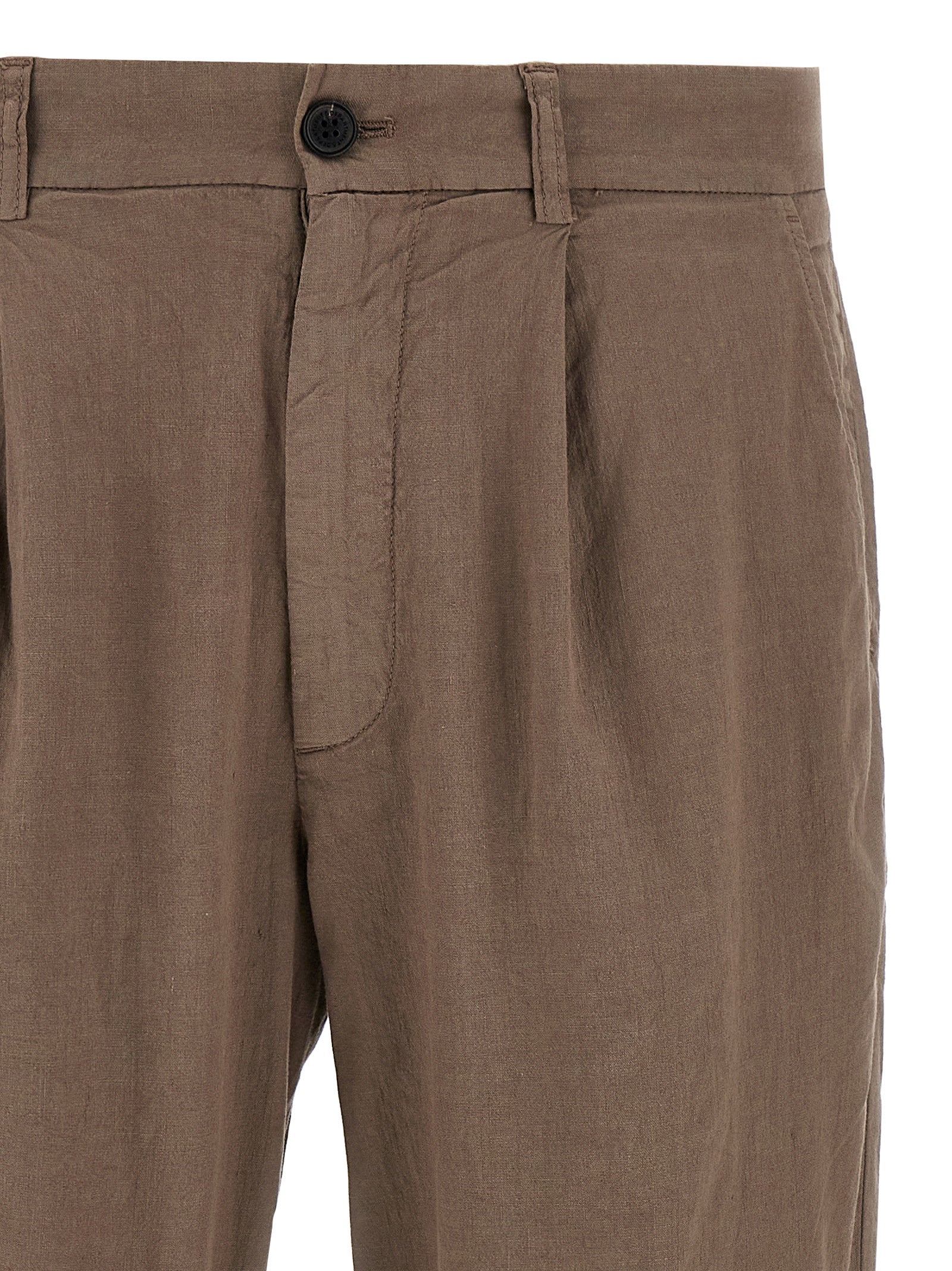 Department 5 Brown Linen Men's Pants