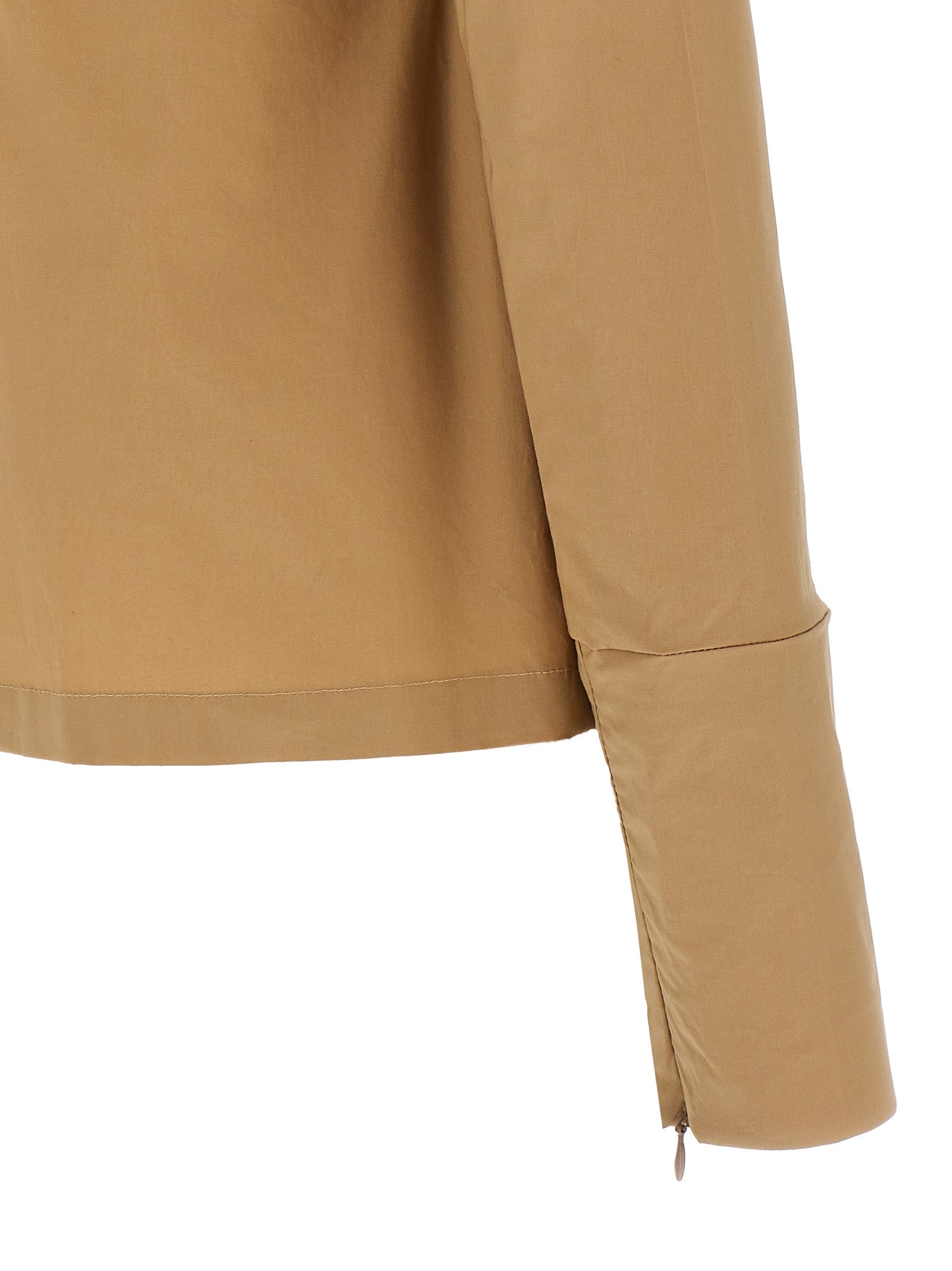 THELATEST Beige Cotton Women's T-Shirt