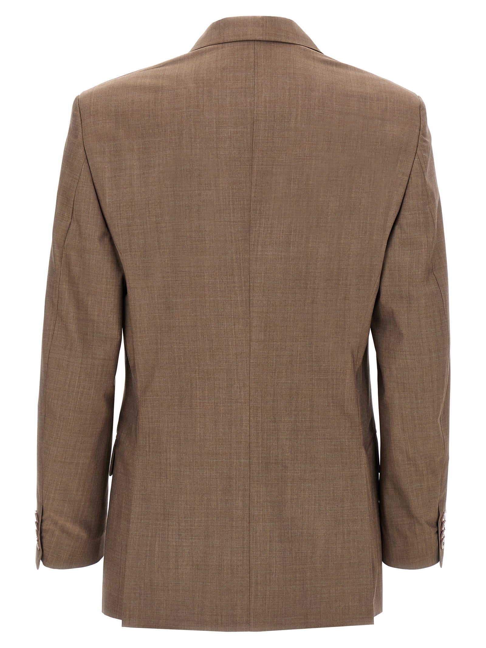 Magliano Brown Virgin Wool Men's Blazer