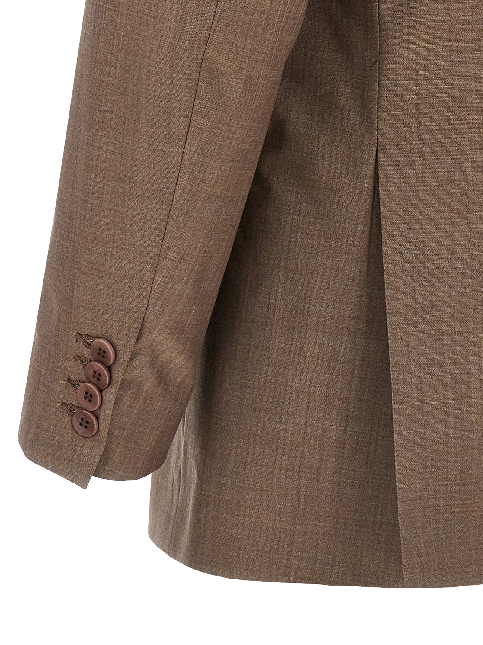 Magliano Brown Virgin Wool Men's Blazer