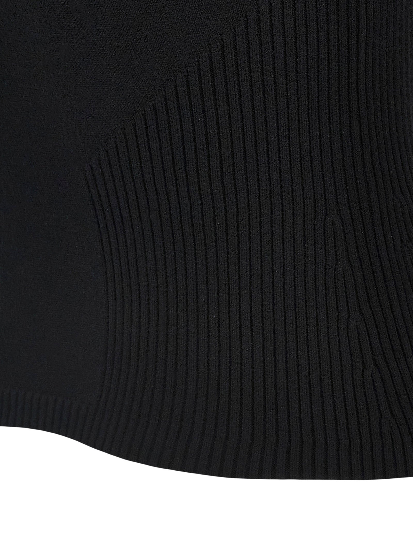 Marine Serre Black Viscose Tank Women's Tops