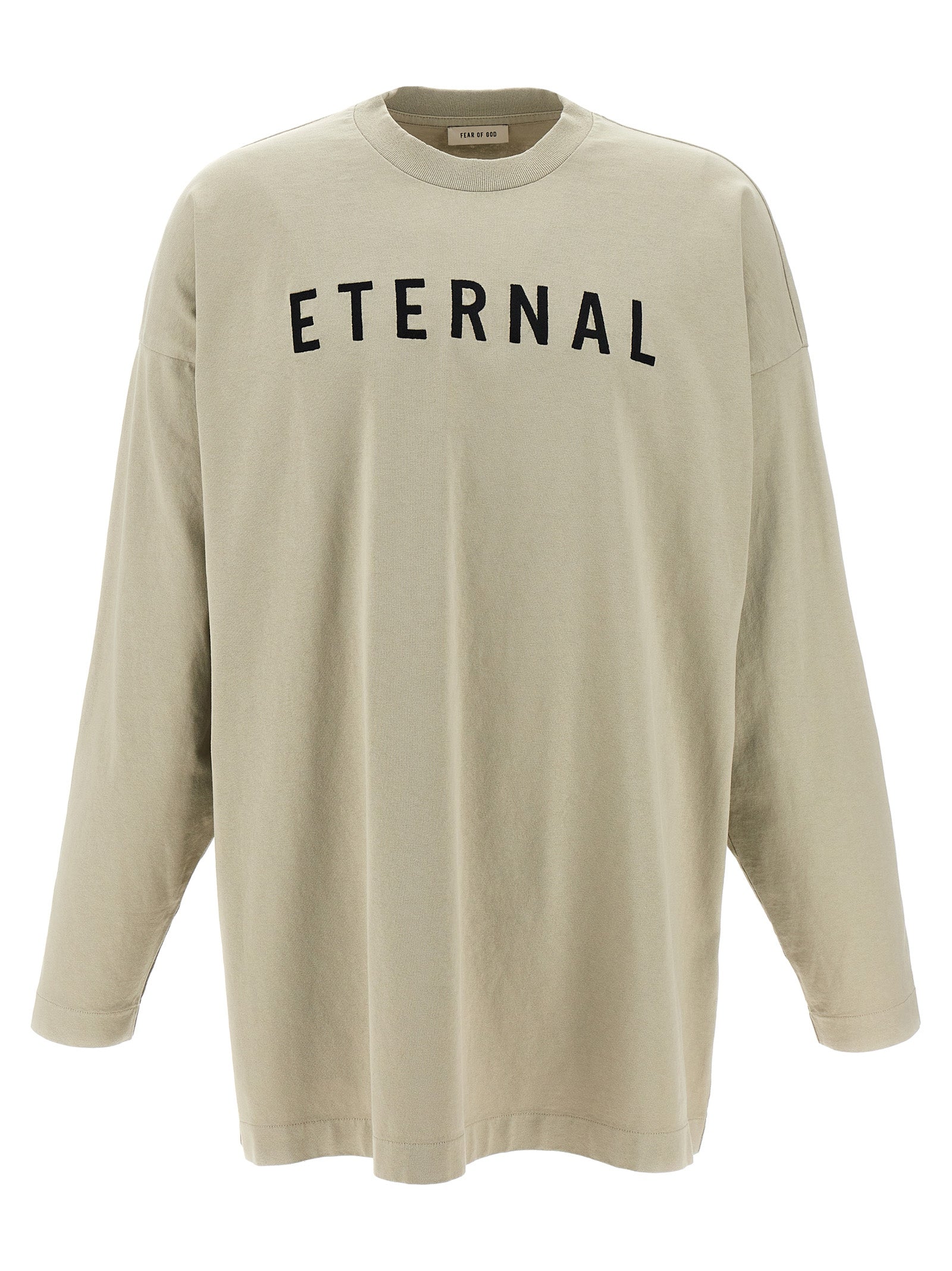 Fear Of God Gray Cotton Men's T-Shirt