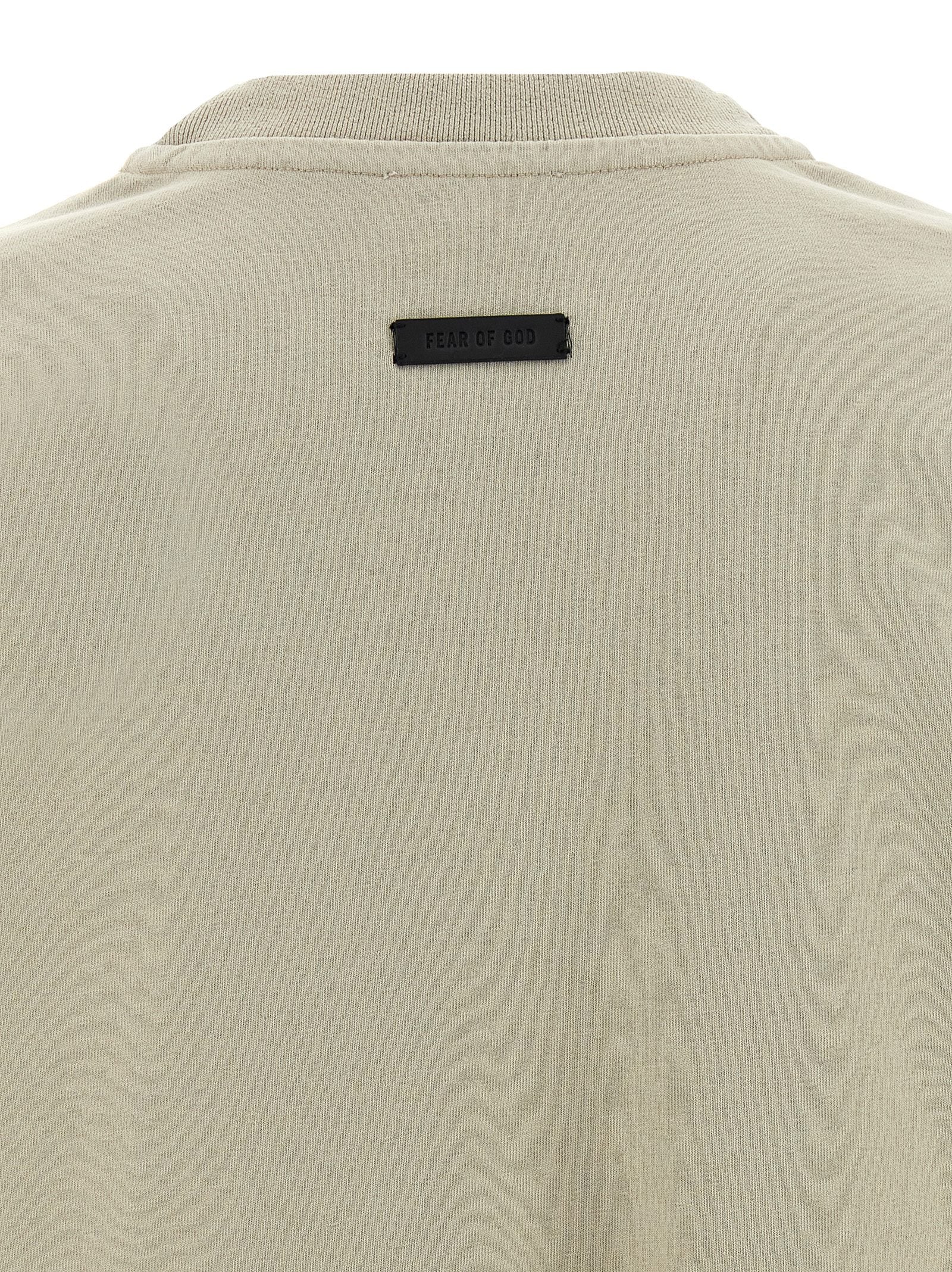 Fear Of God Gray Cotton Men's T-Shirt