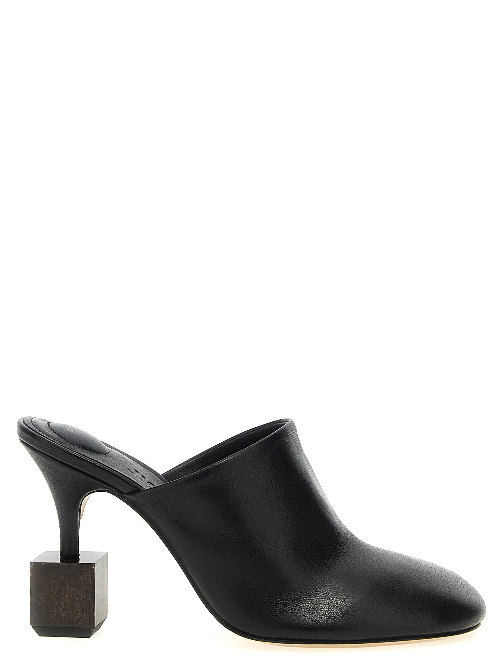 Jacquemus Black Lamb Leather High Heel Women's Pumps