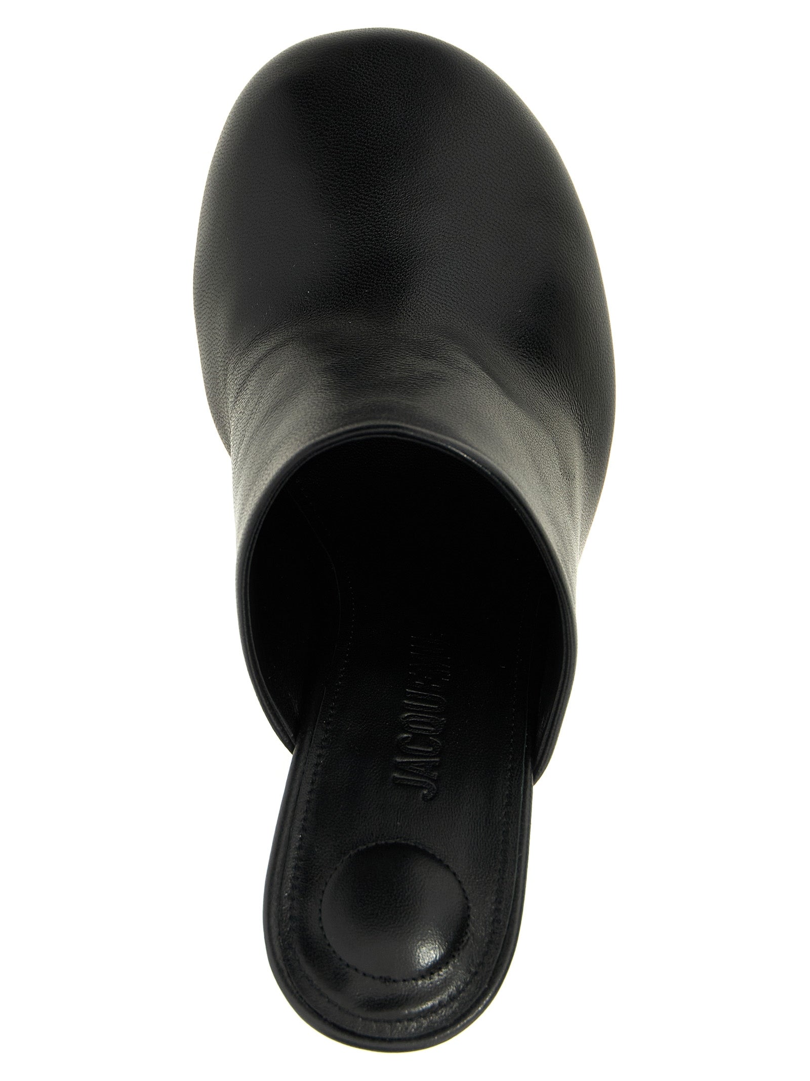 Jacquemus Black Lamb Leather High Heel Women's Pumps