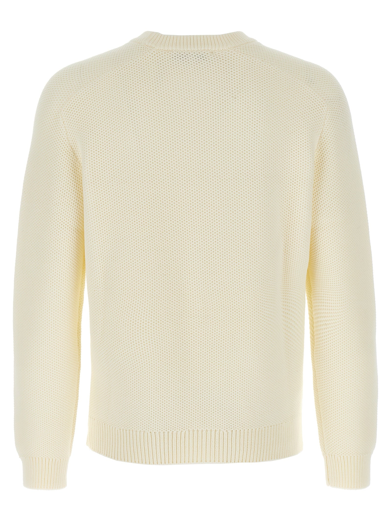 Maison Kitsuné White Cotton Men's Cardigan