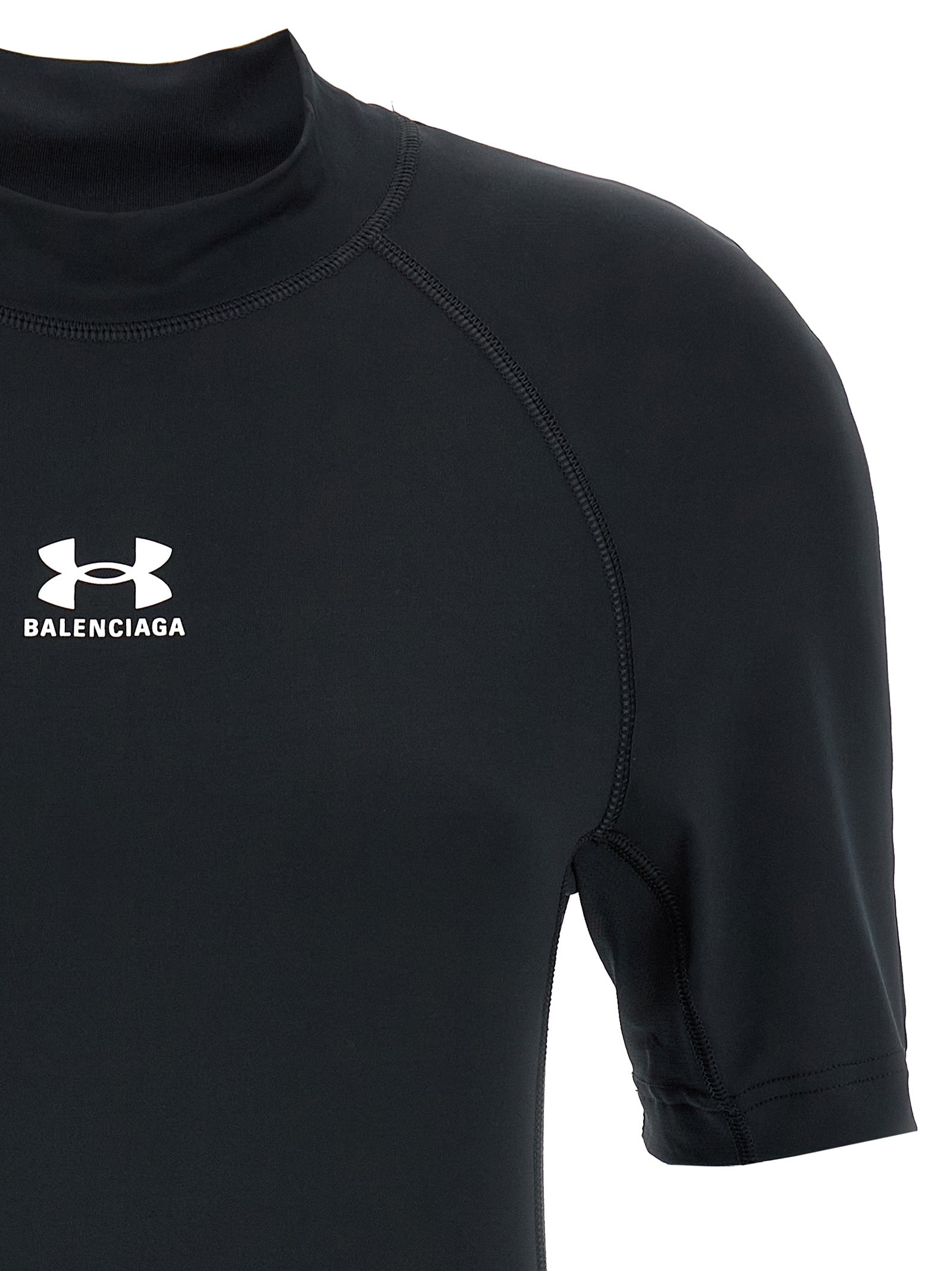 Balenciaga Black Polyester Women's T-Shirt