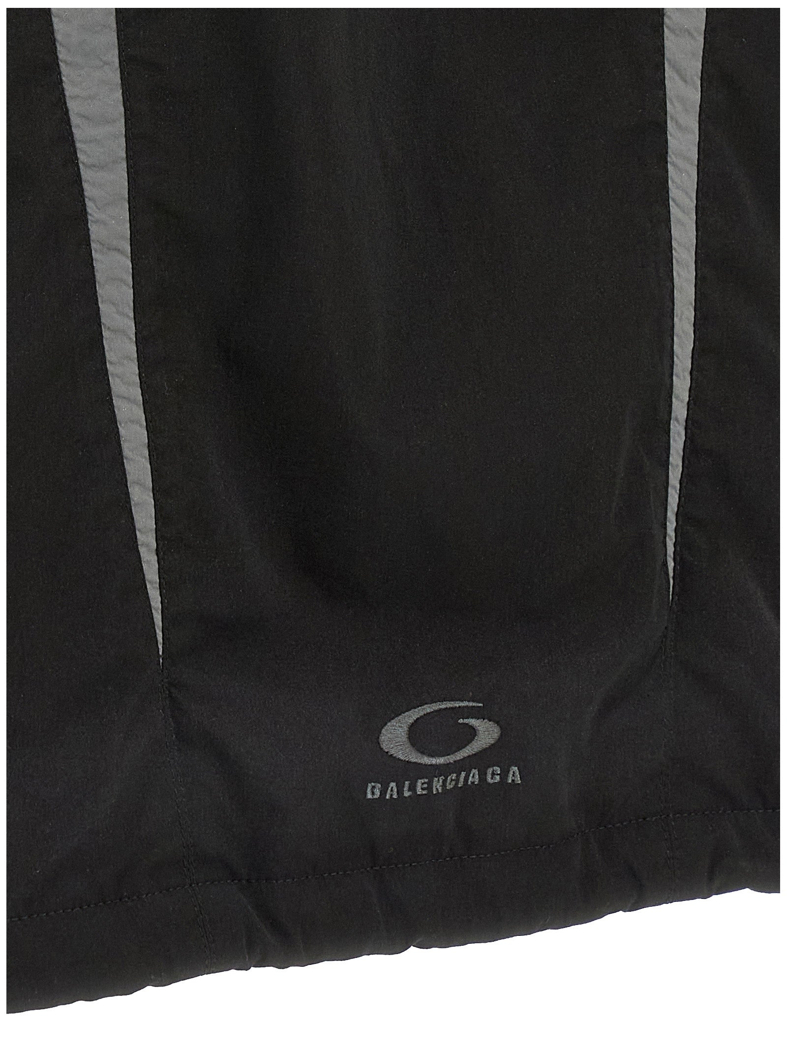 Balenciaga Black Polyester Shell Men's Jacket