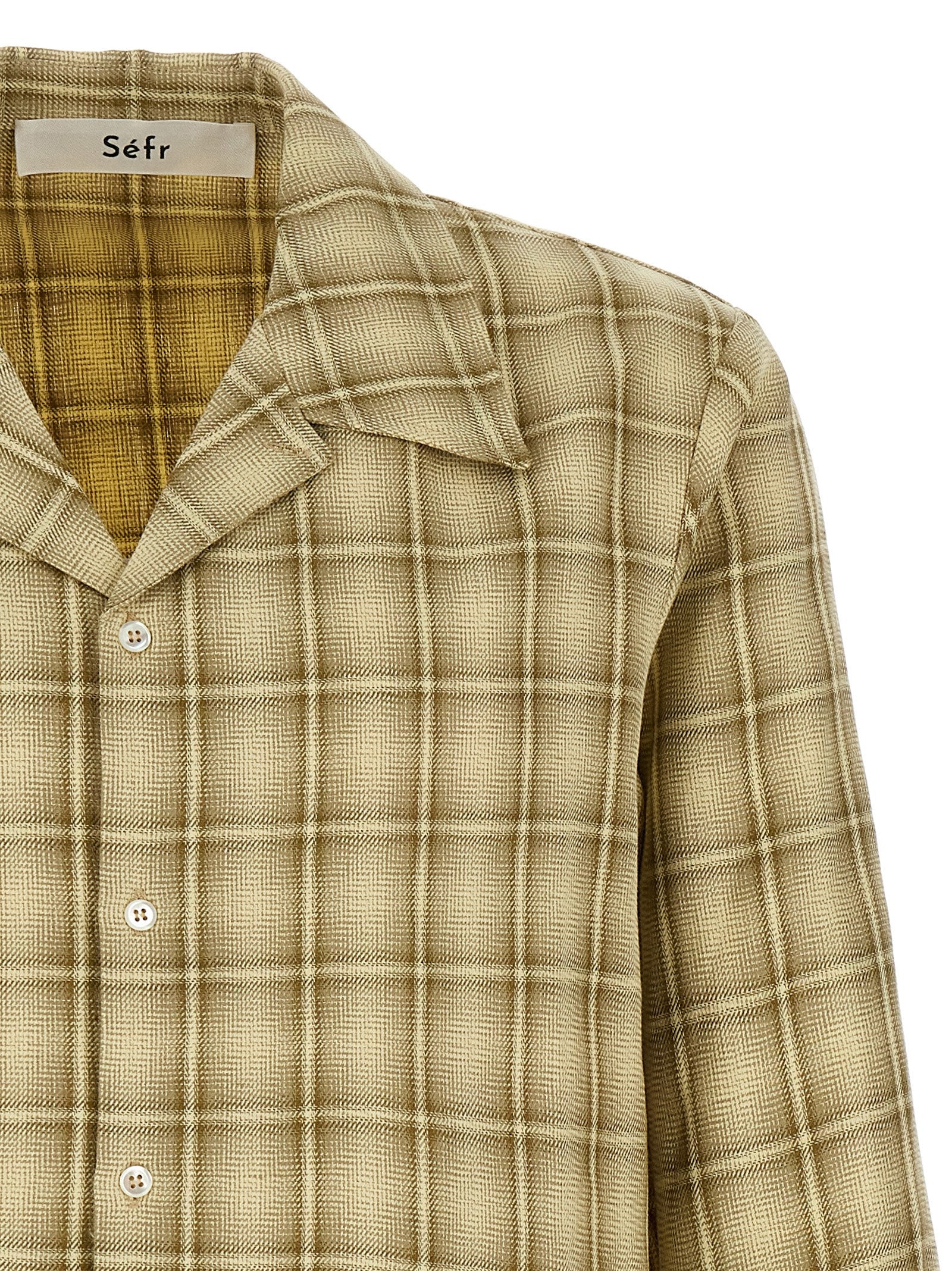 SÉFR Multicolor Cotton Men's Blouse