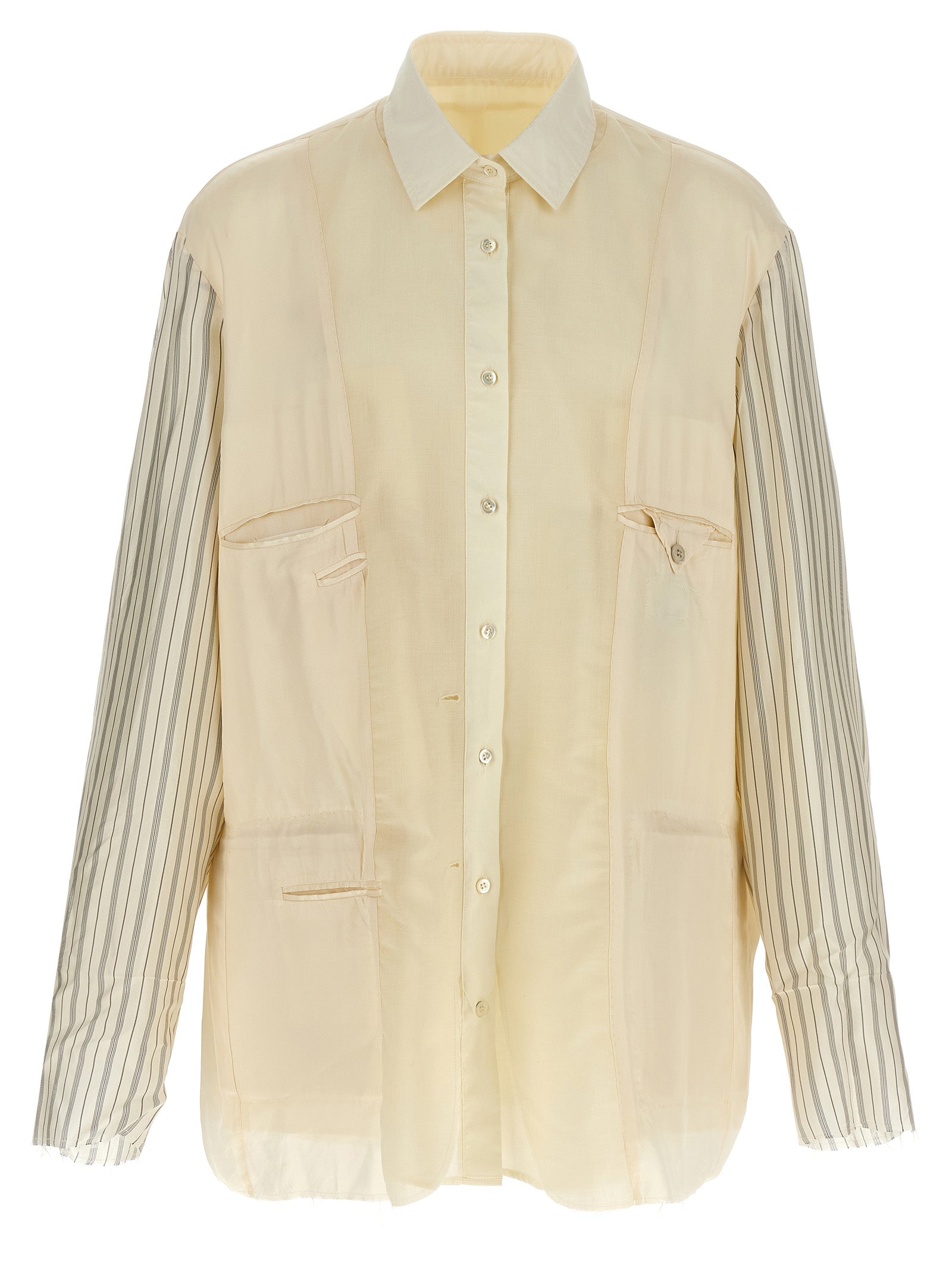 Maison Margiela Beige Mohair Men's Blouse
