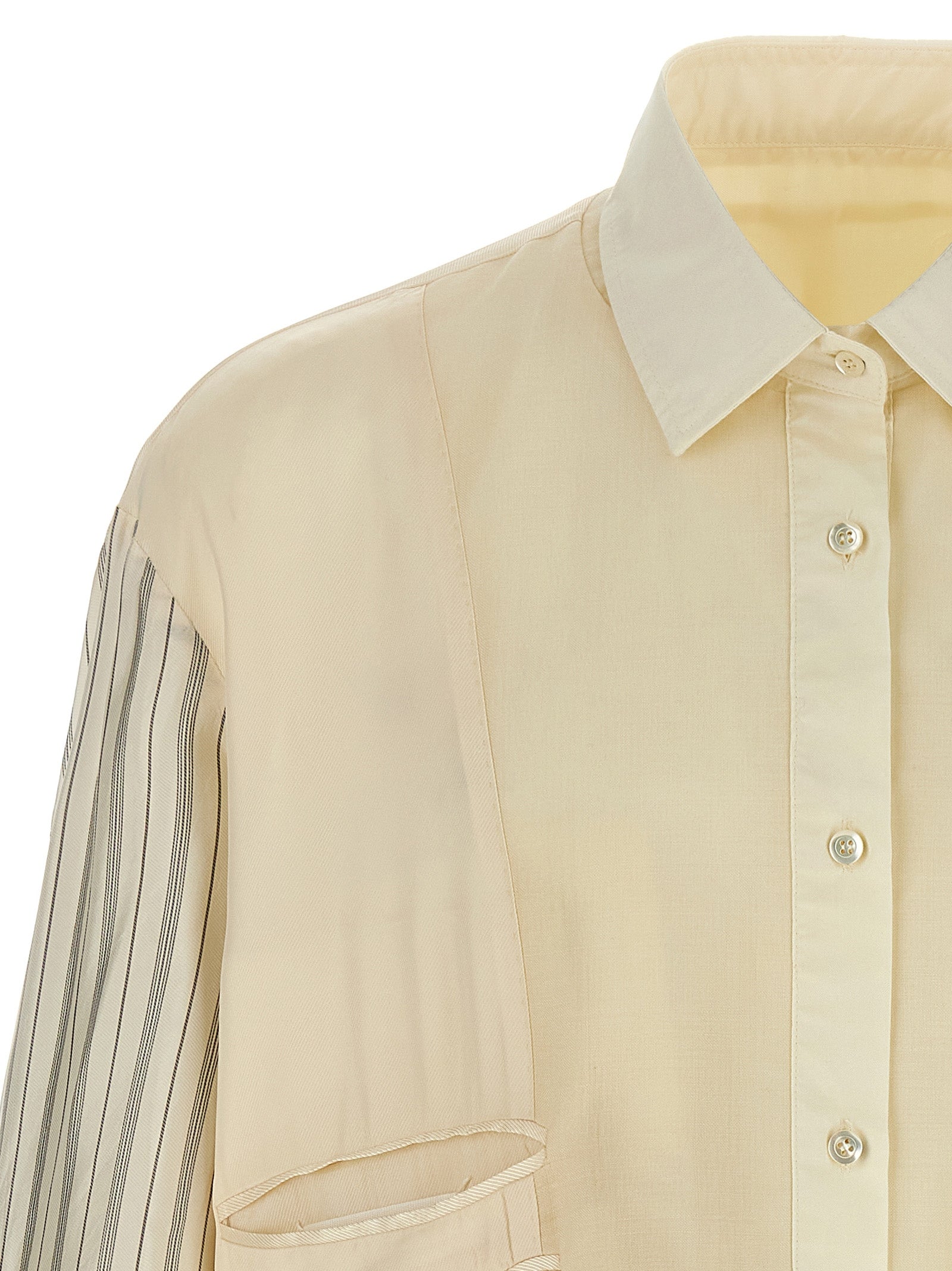 Maison Margiela Beige Mohair Men's Blouse