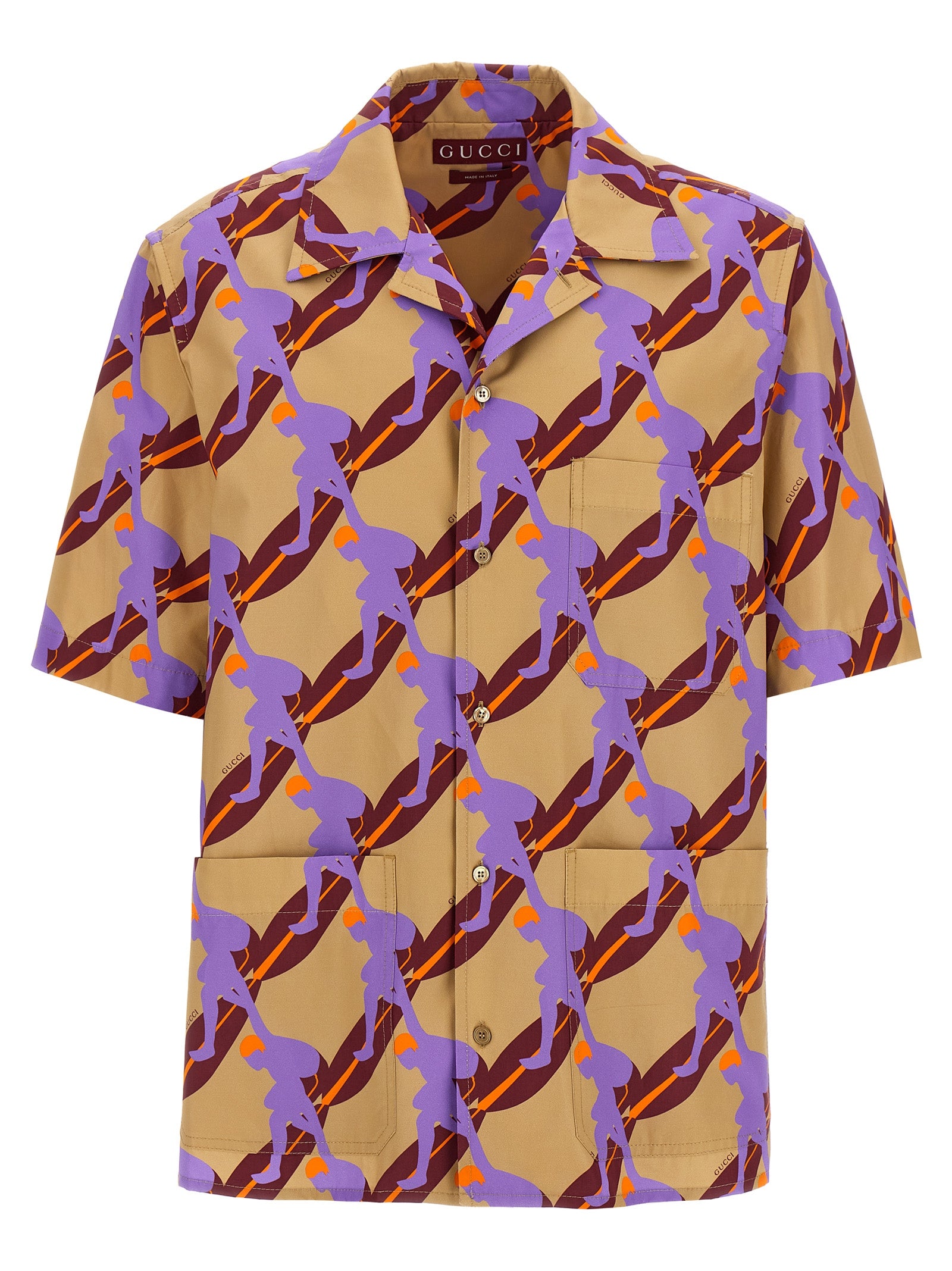 Gucci Multicolor Cotton Men's Blouse