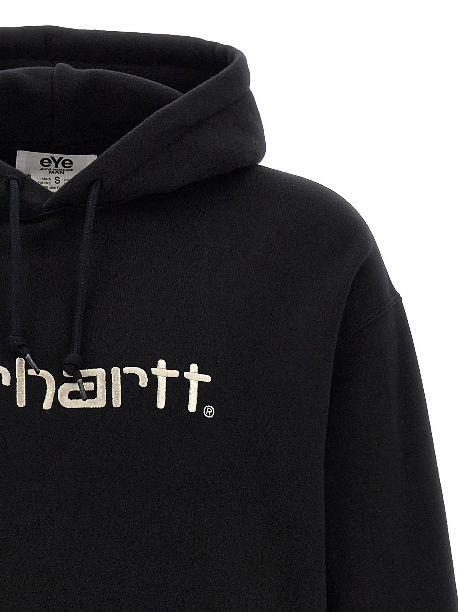 Junya Watanabe Black Cotton Men's Sweatshirt