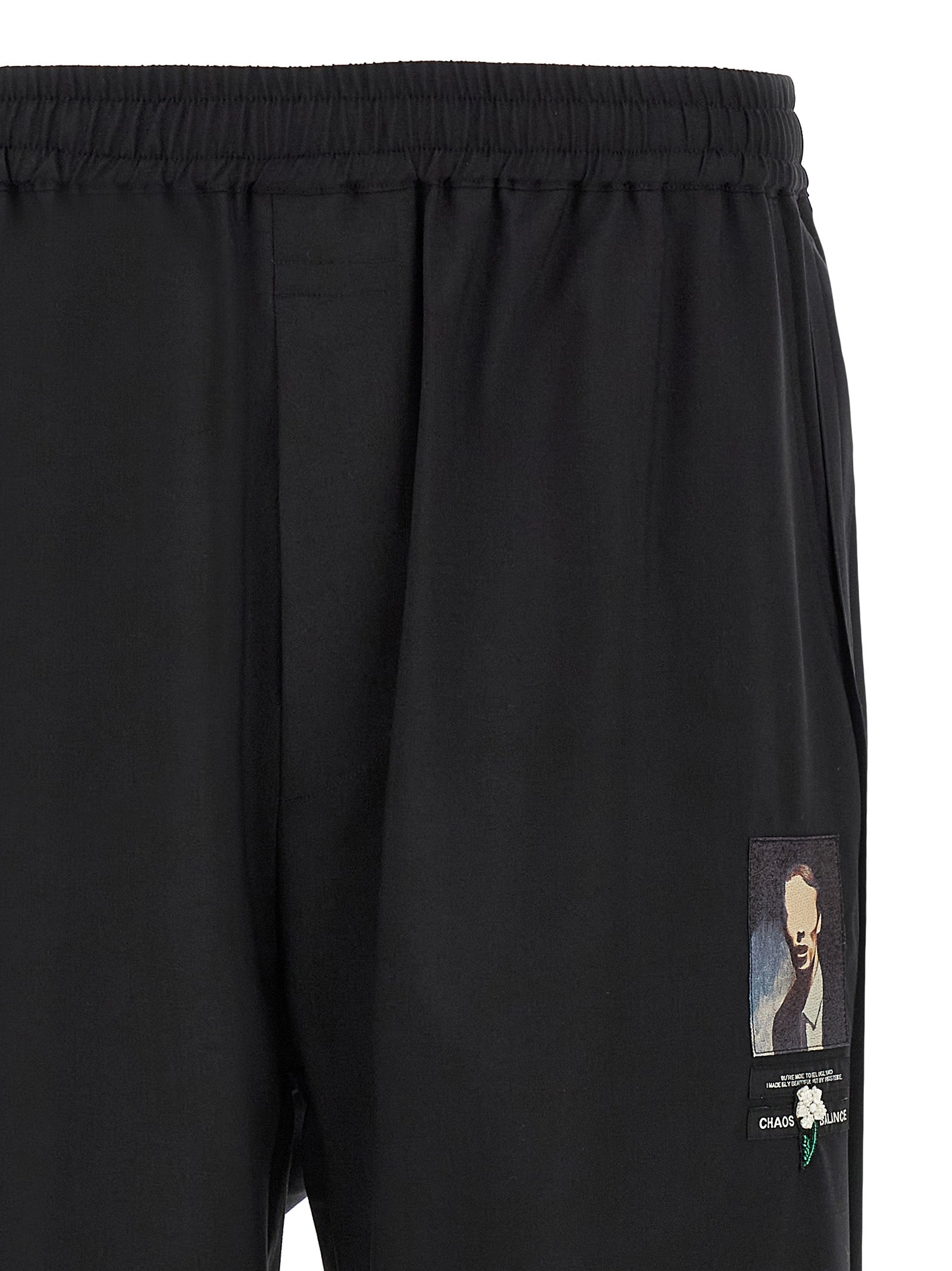 Undercover Black Wool Casual Men's Pants
