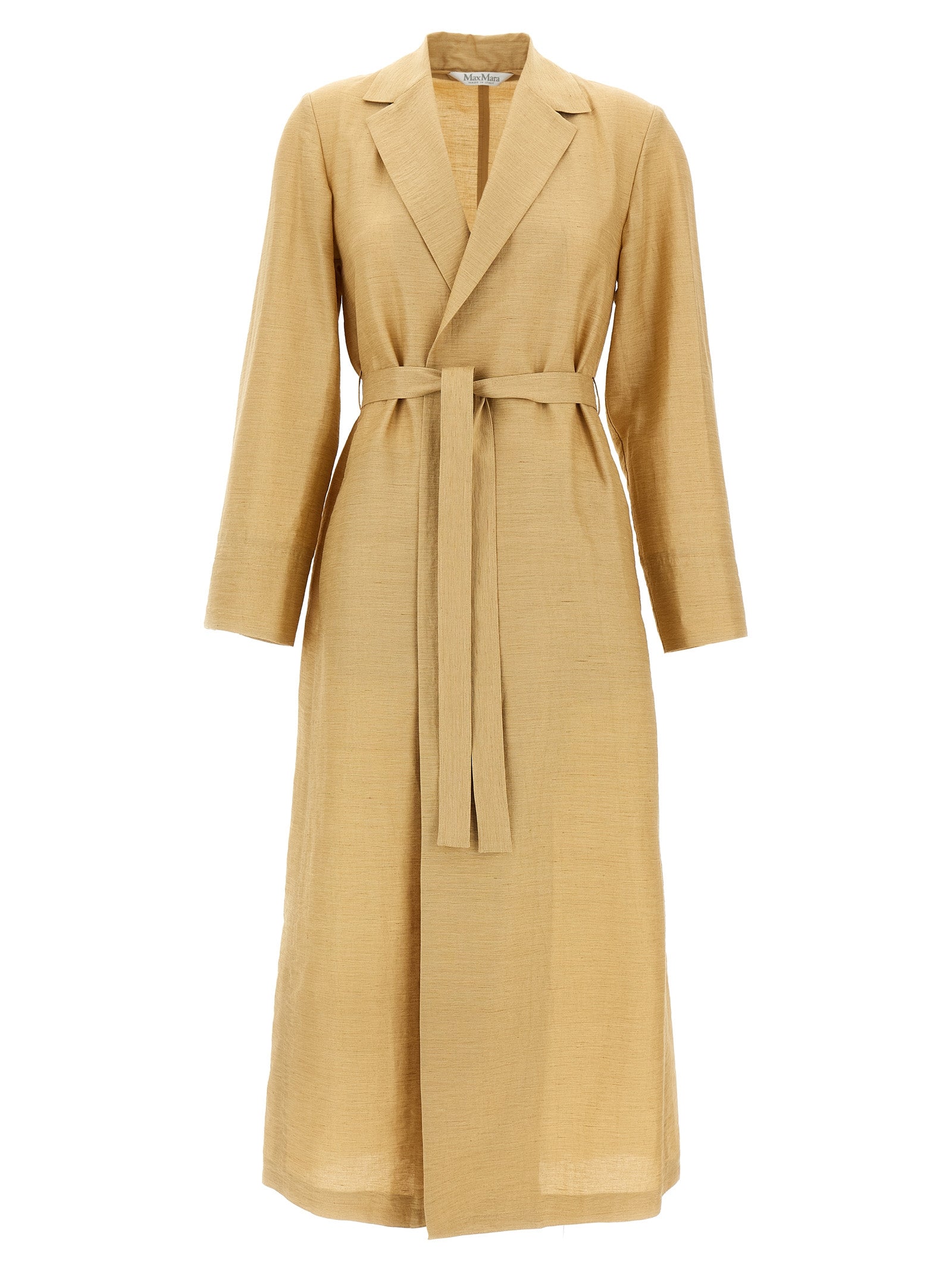 Max Mara Beige Fluorofiber Women's Coat