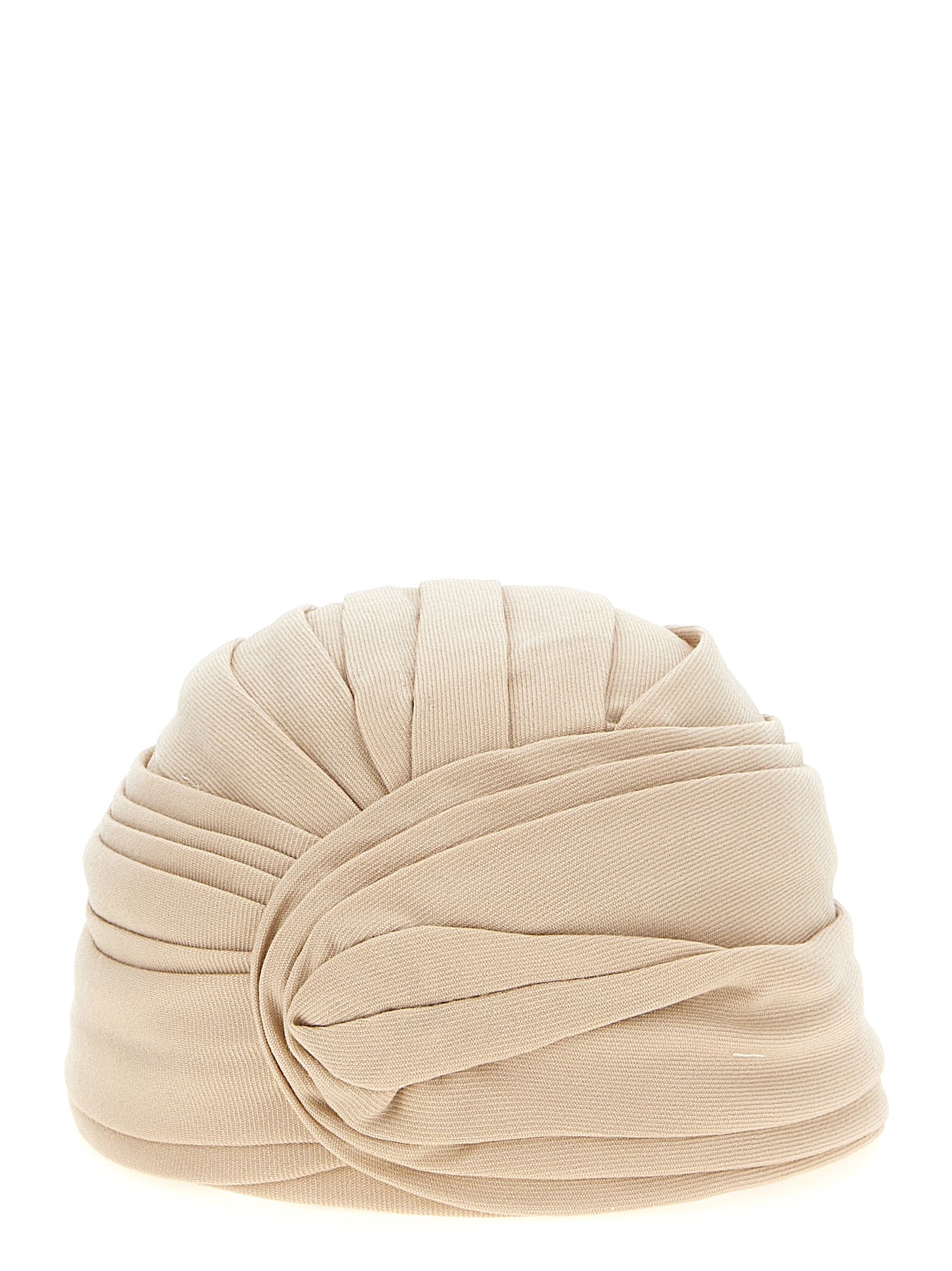 Valentino Garavani Beige Virgin Wool Women's Hat
