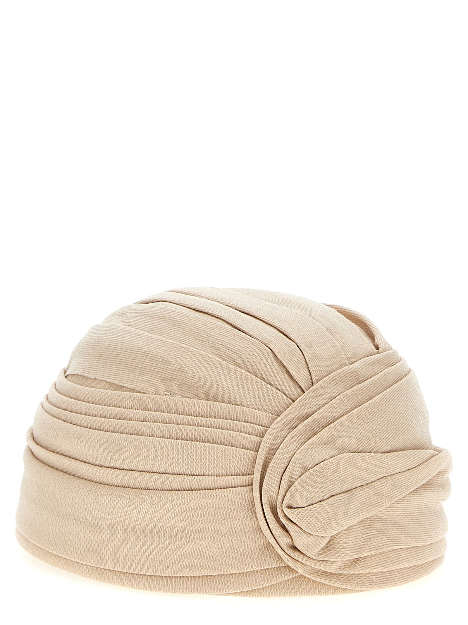 Valentino Garavani Beige Virgin Wool Women's Hat