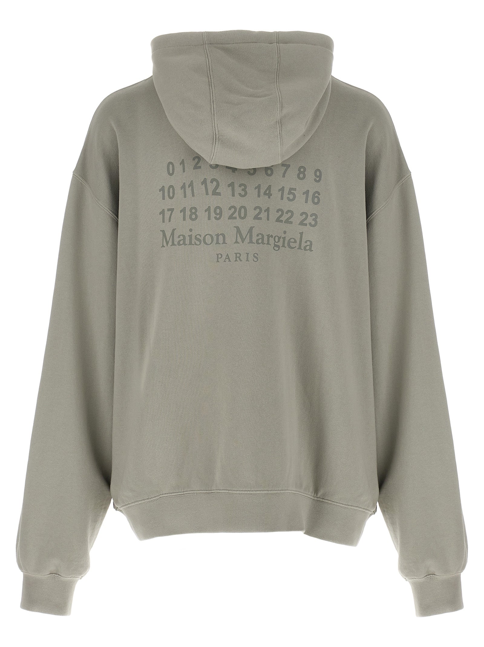 Maison Margiela Gray Cotton Men's Sweatshirt