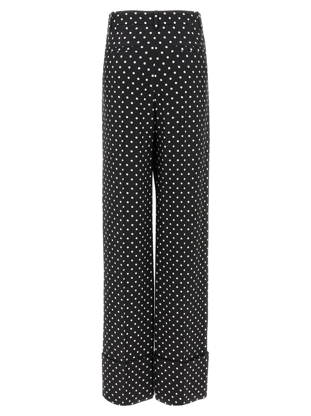 Valentino Garavani Bicolor Viscose Casual Women's Pants