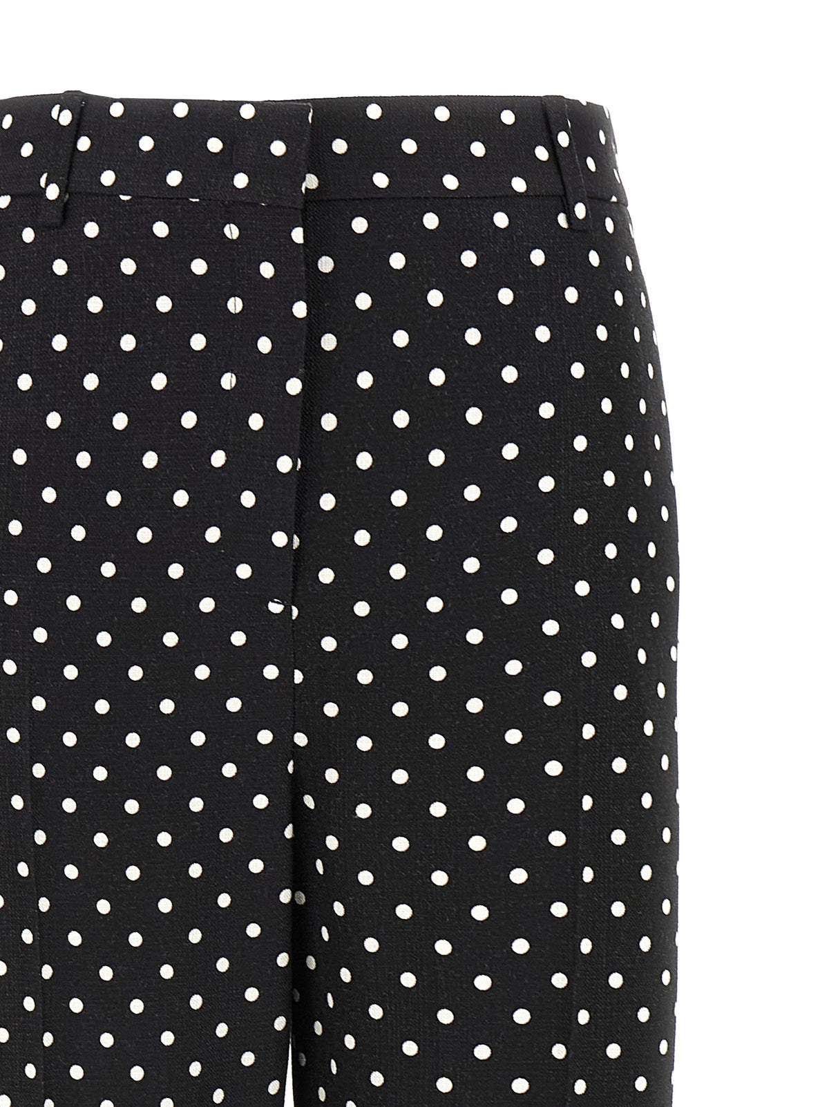 Valentino Garavani Bicolor Viscose Casual Women's Pants