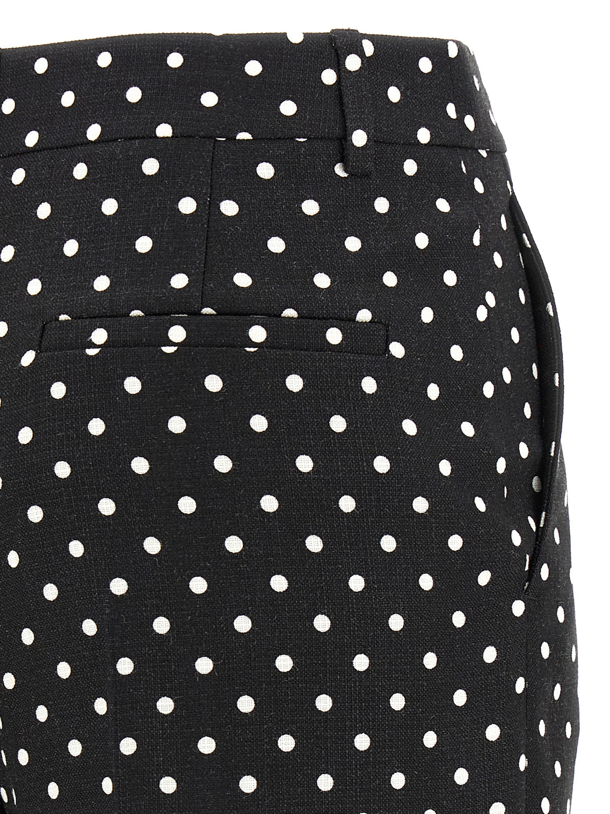 Valentino Garavani Bicolor Viscose Casual Women's Pants