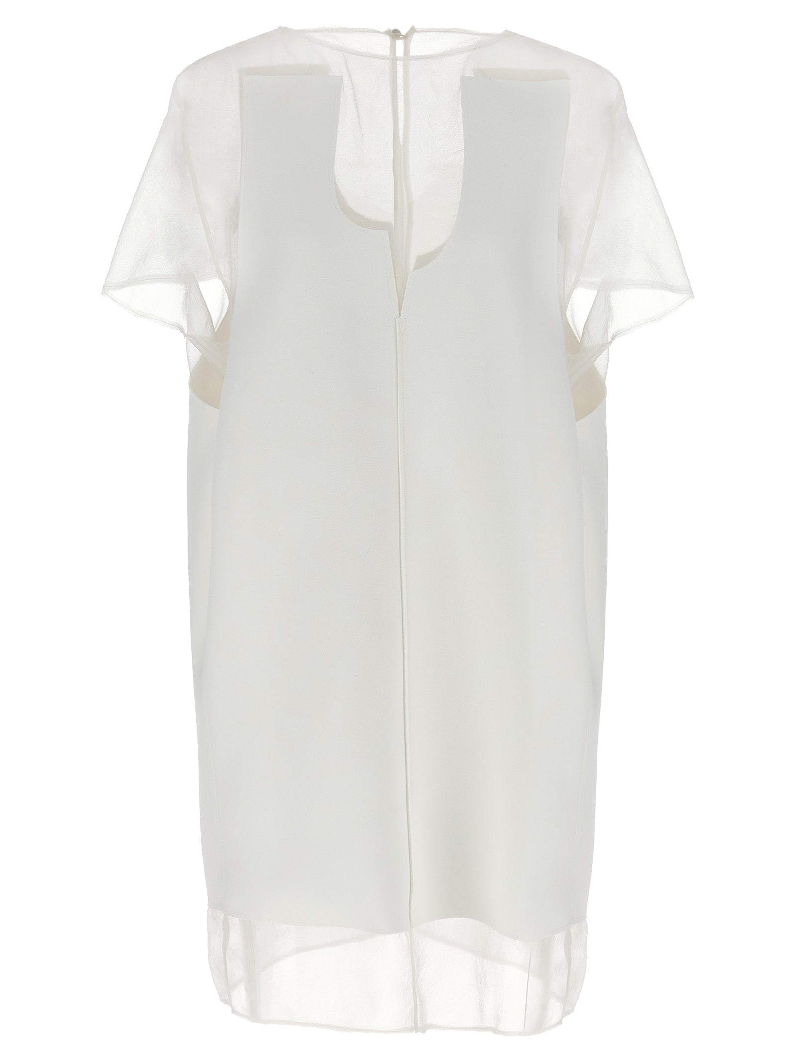 Khaite White Polyester Short Women's Dress