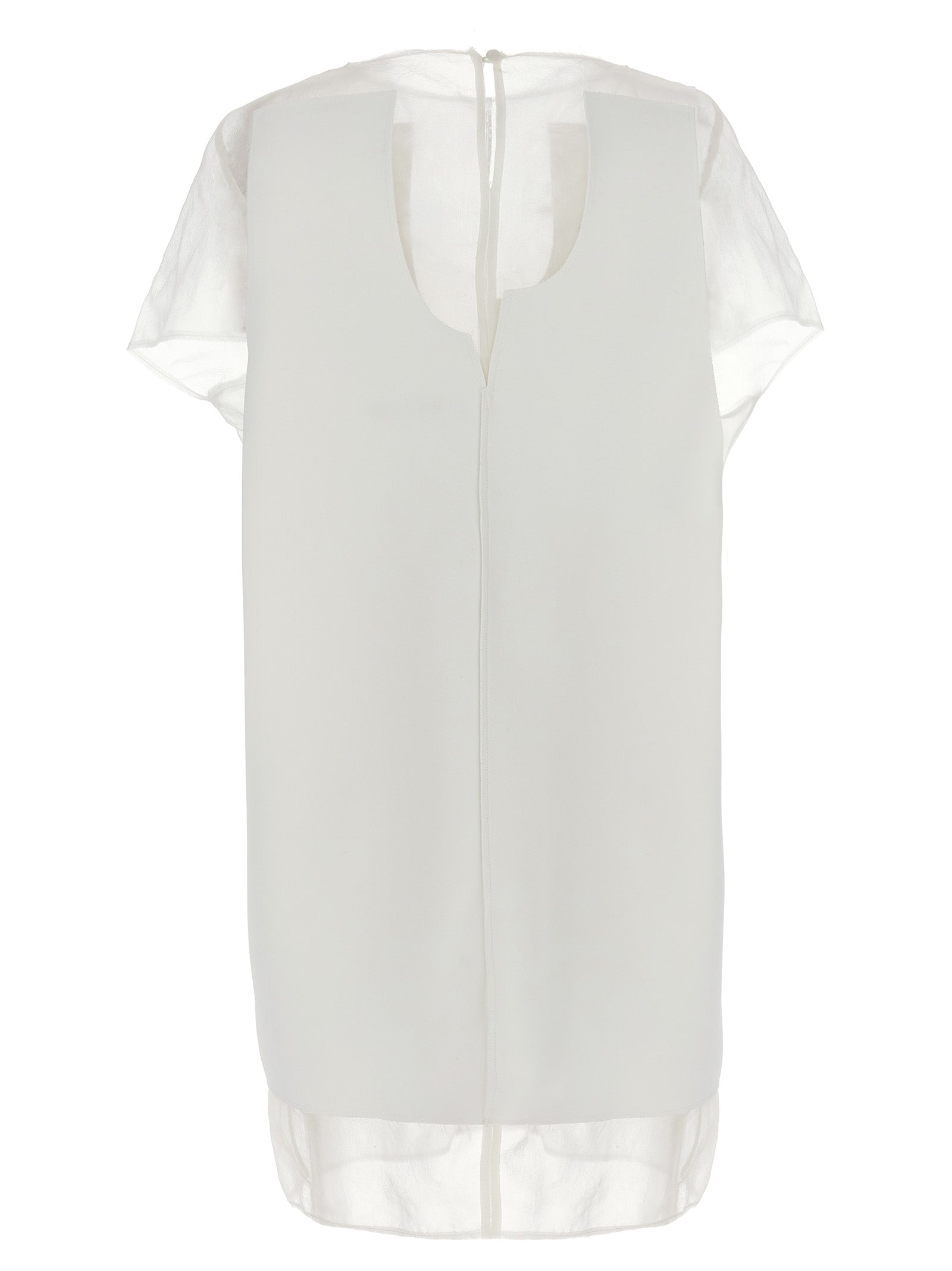 Khaite White Polyester Short Women's Dress