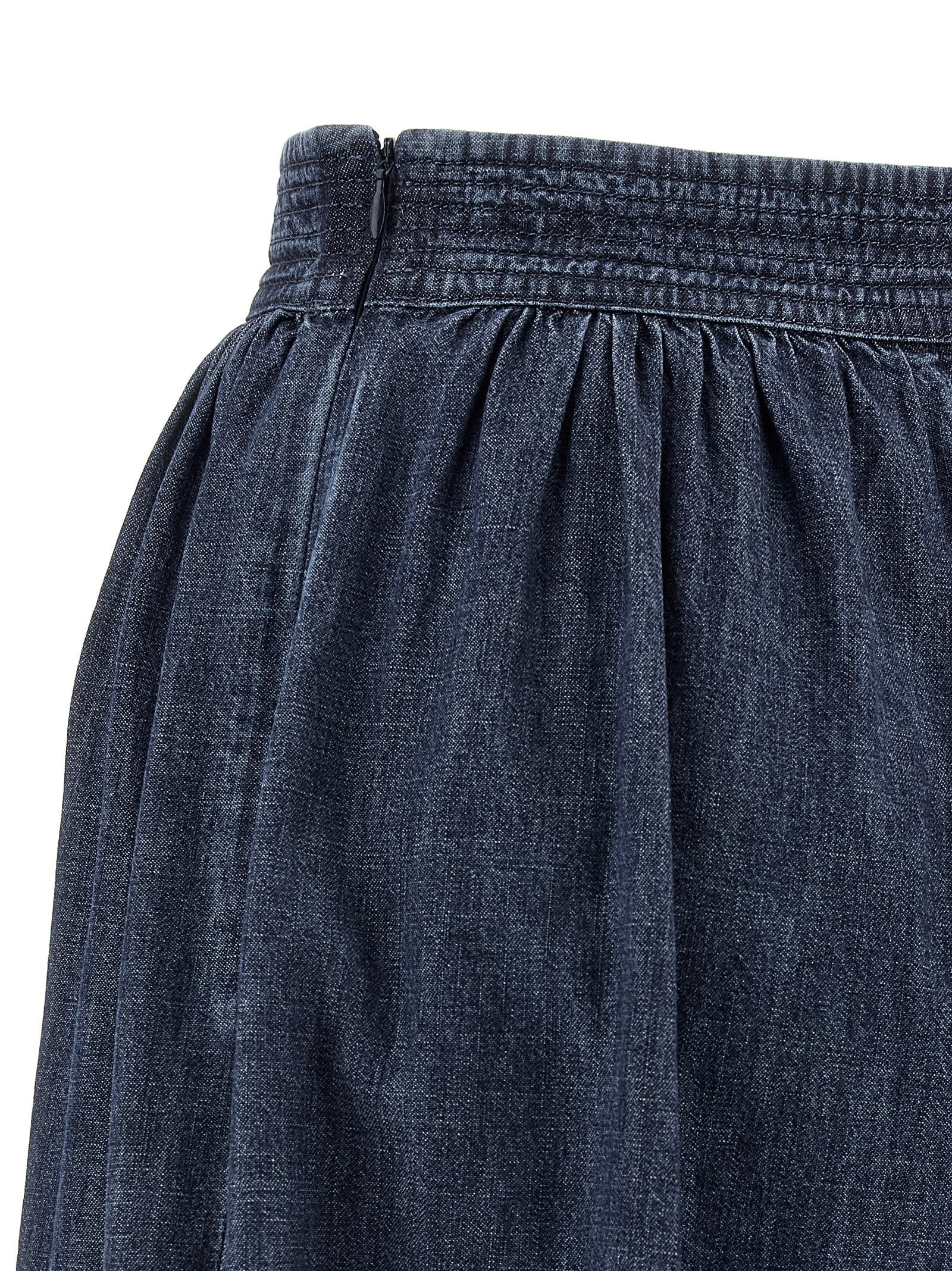 Valentino Garavani Blue Cotton Women's Pants