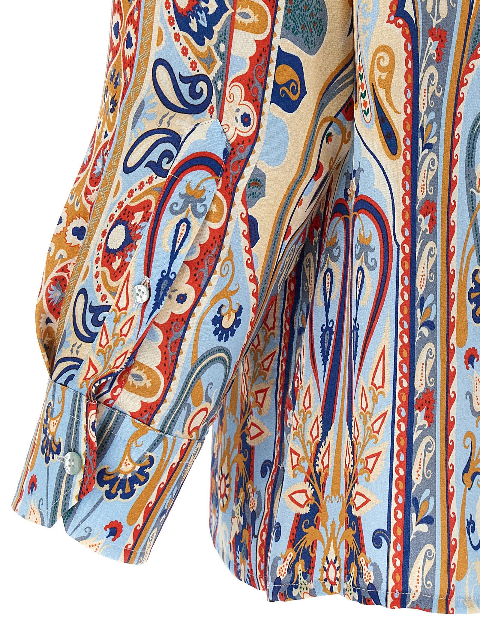 Etro Multicolor Viscose Men's Blouse