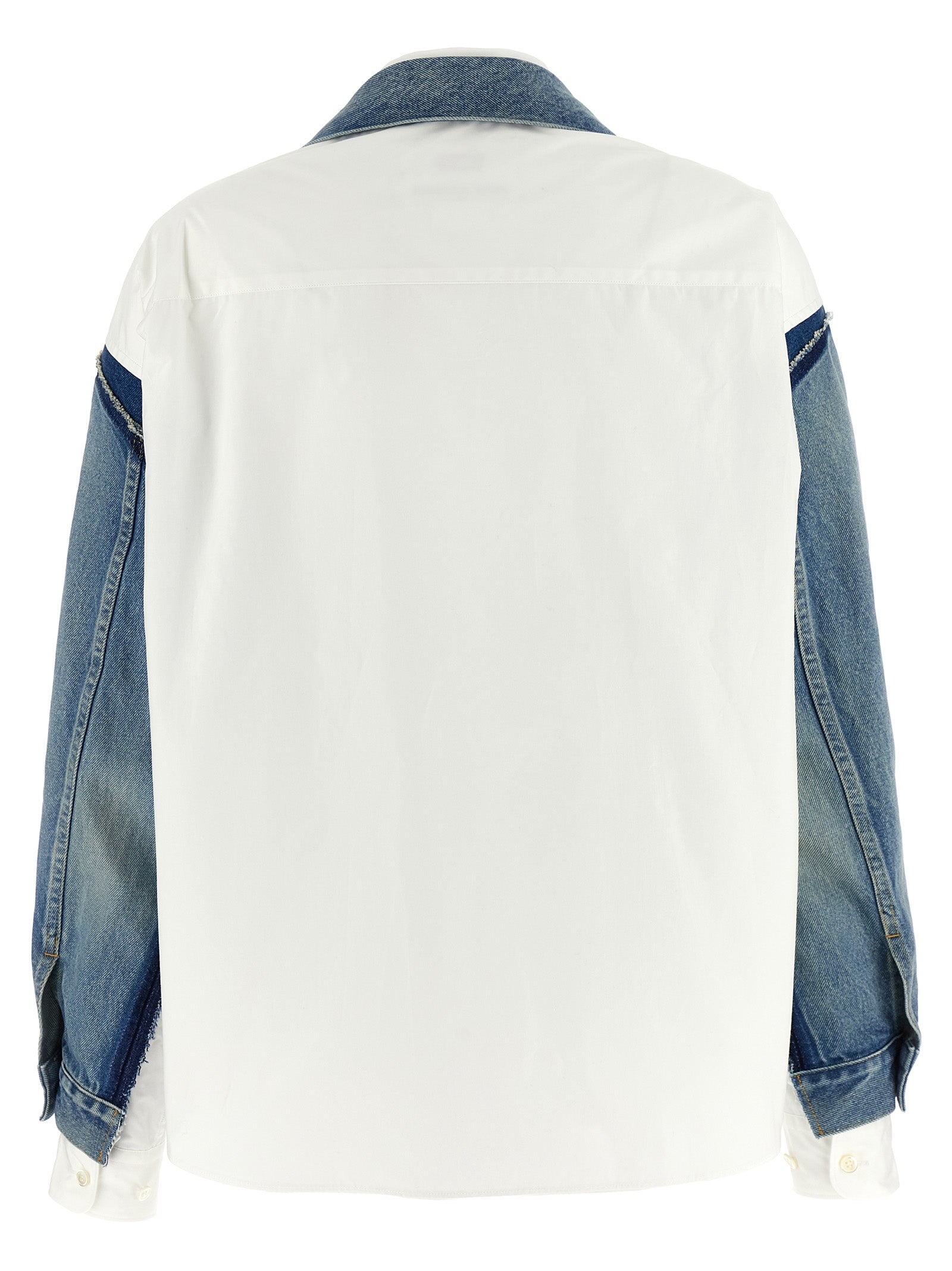 Junya Watanabe Multicolor Cotton Denim Women's Jacket