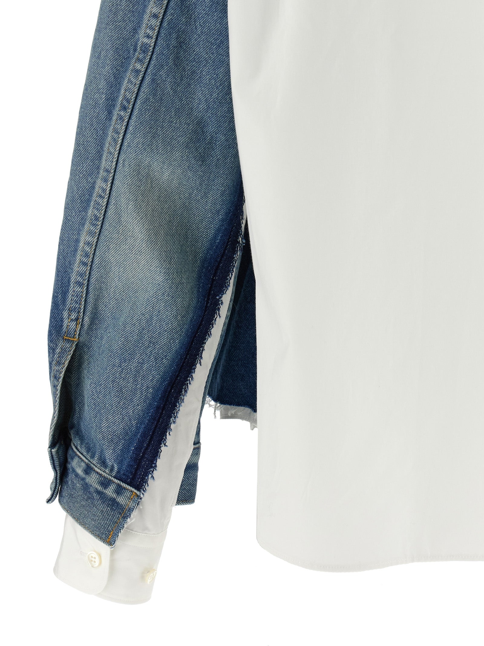 Junya Watanabe Multicolor Cotton Denim Women's Jacket