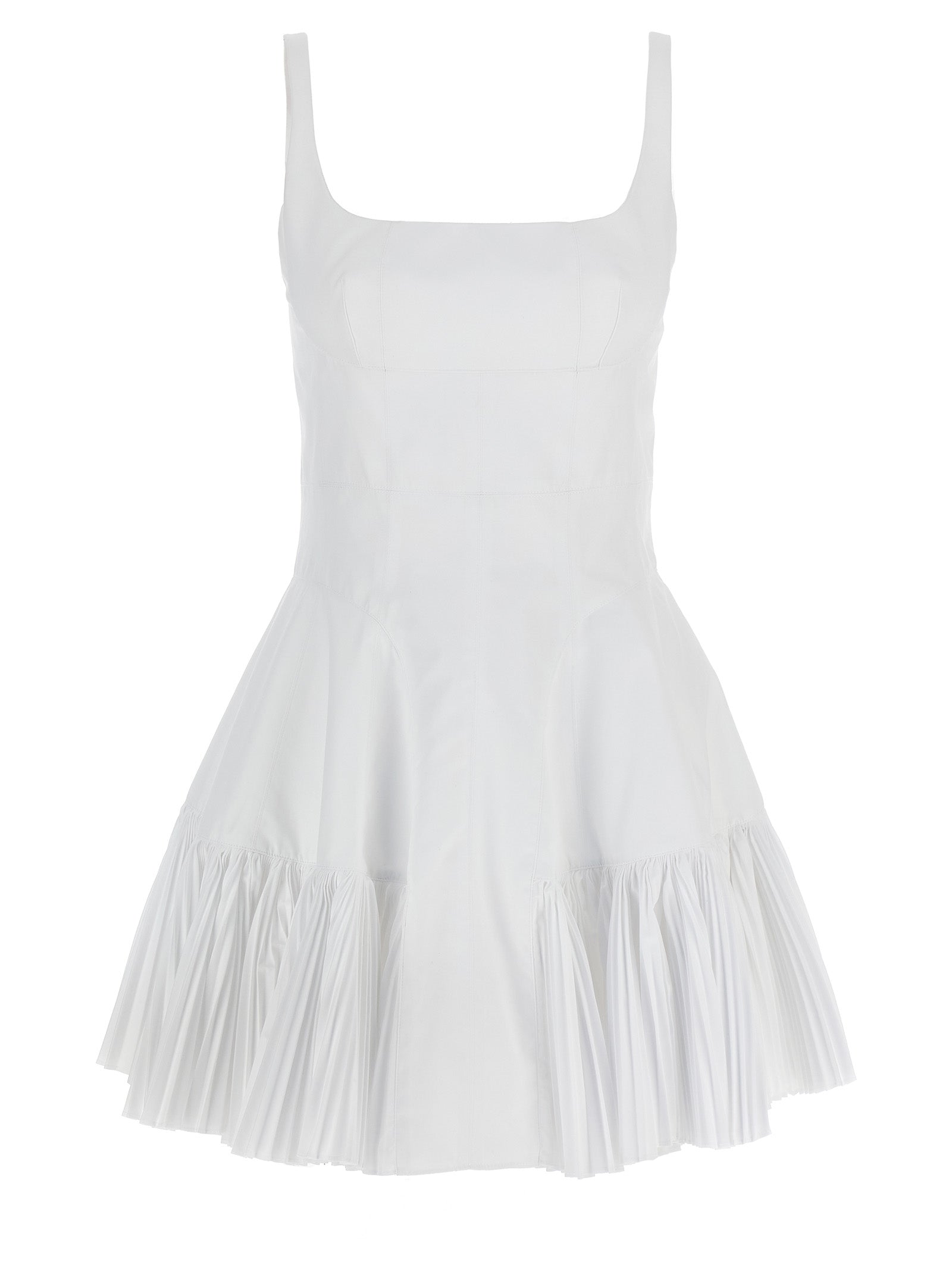 Giovanni Bedin White Polyester Short Women's Dress
