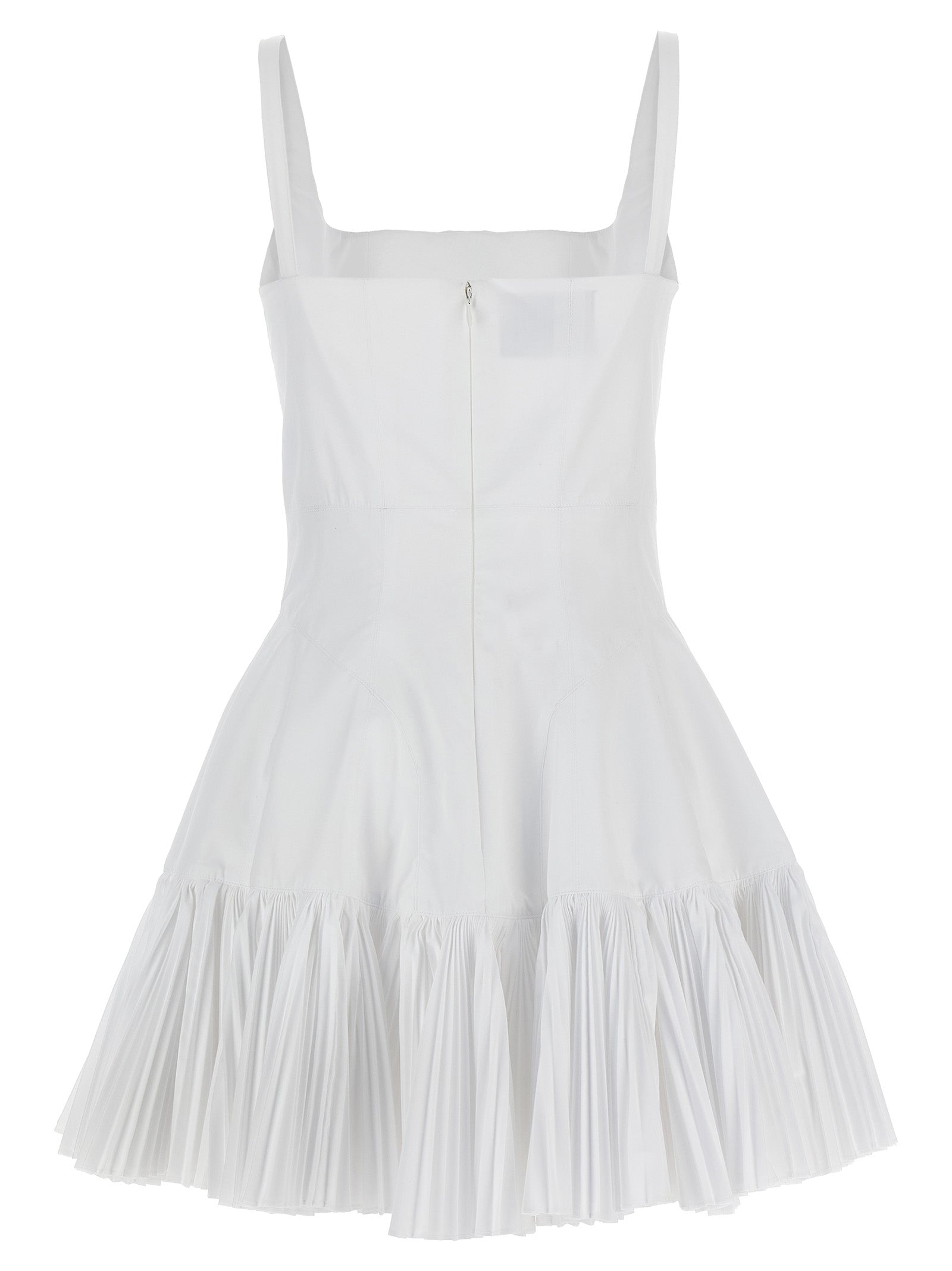 Giovanni Bedin White Polyester Short Women's Dress
