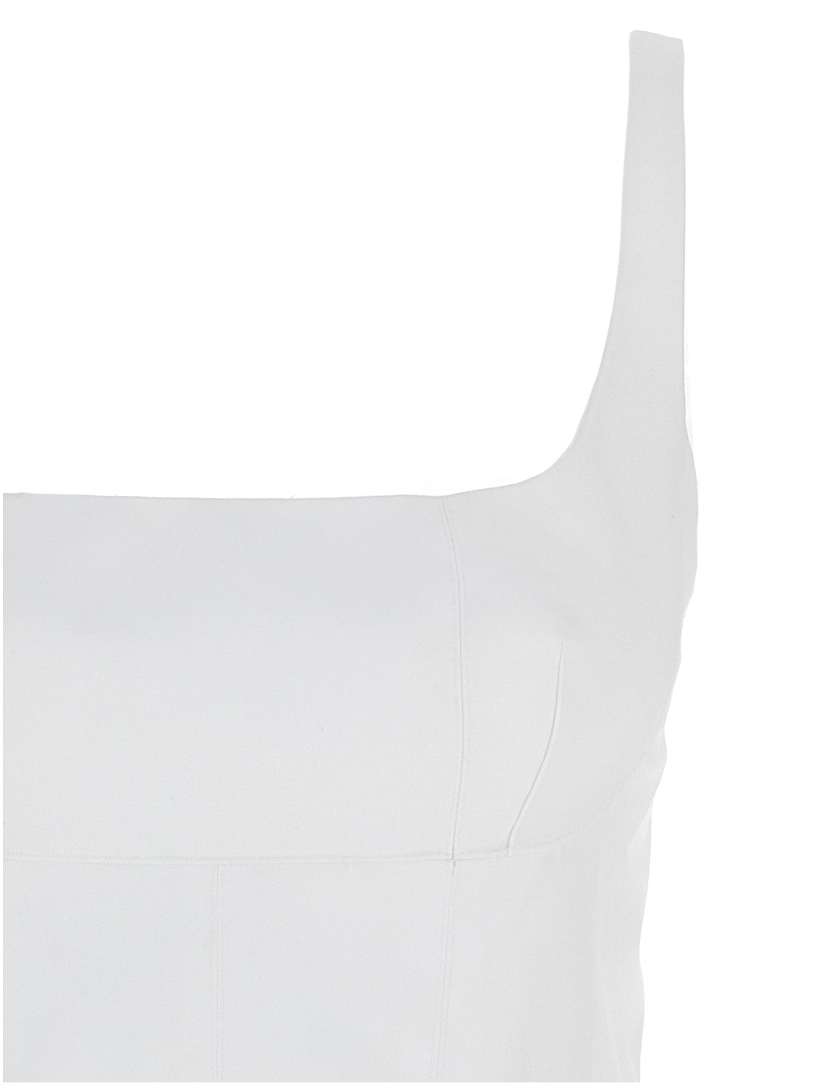 Giovanni Bedin White Polyester Short Women's Dress