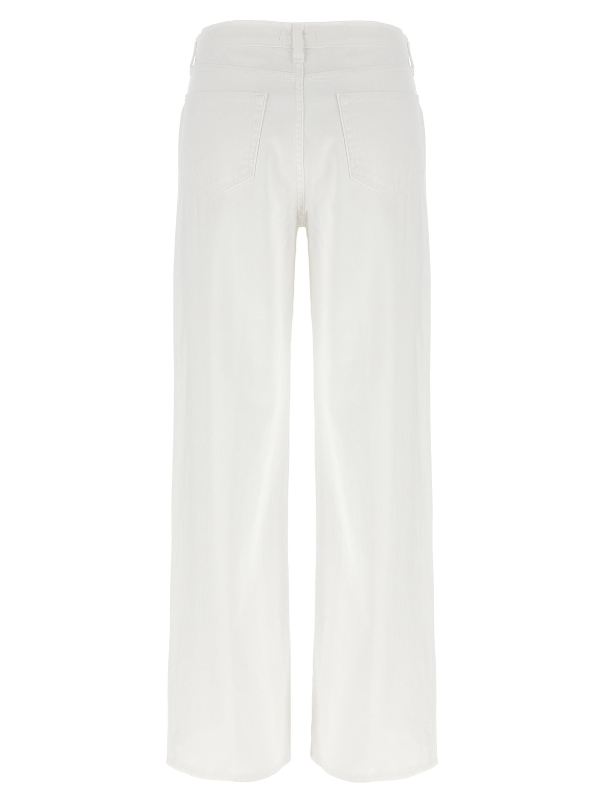 L'Agence White Cotton High-Waisted Women's Jean