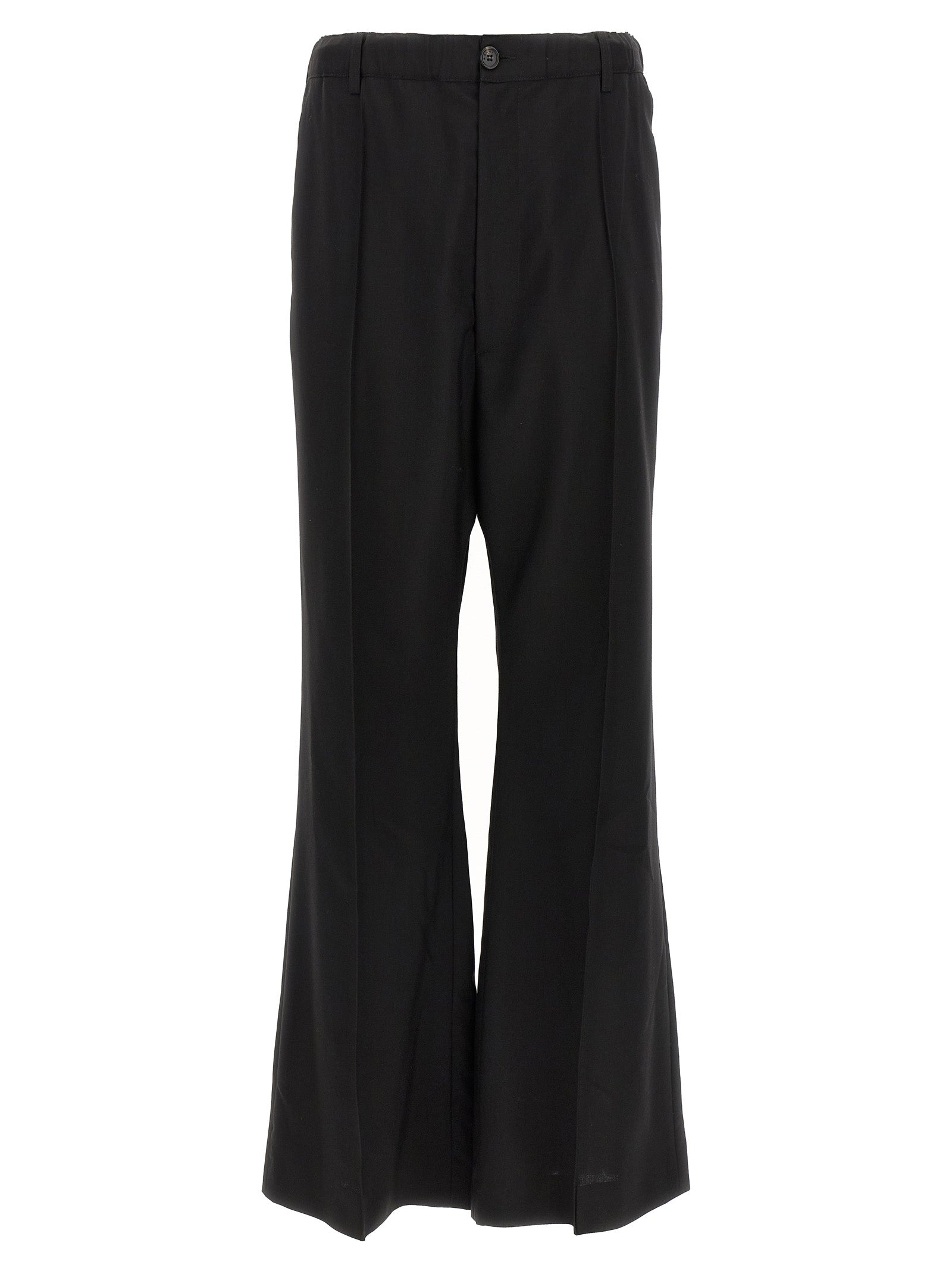 Marni Black Virgin Wool Casual Men's Pants