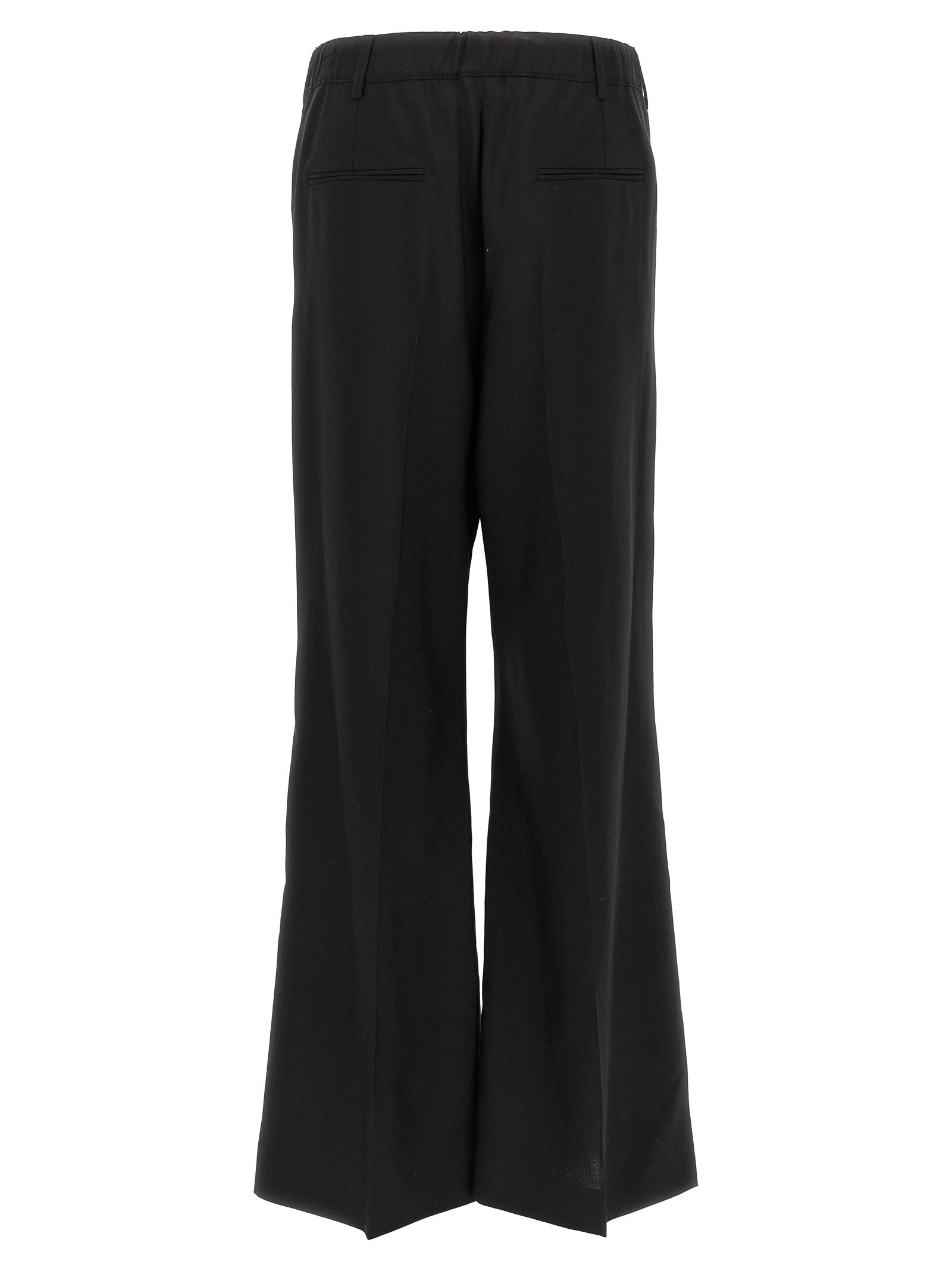 Marni Black Virgin Wool Casual Men's Pants