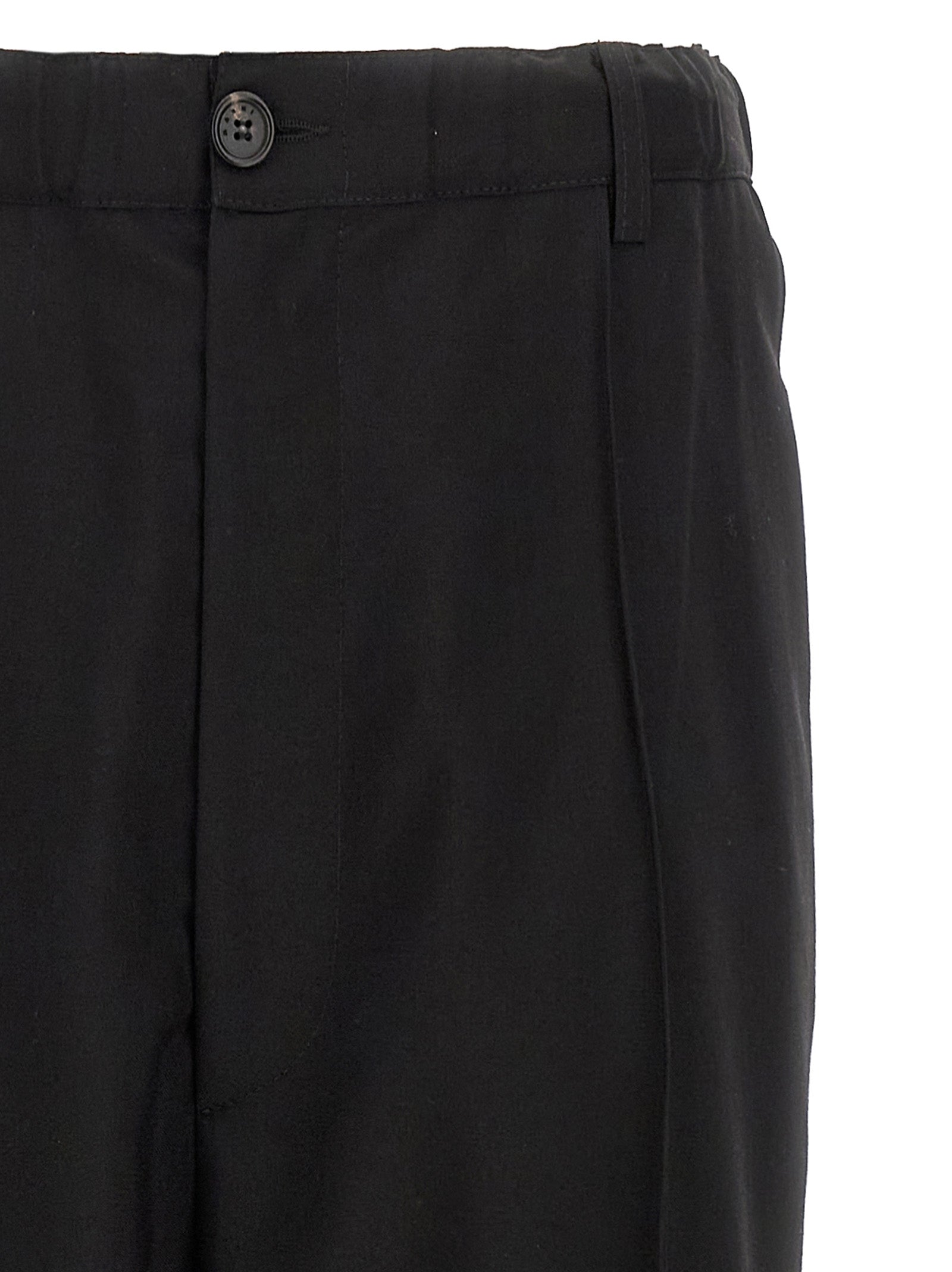 Marni Black Virgin Wool Casual Men's Pants