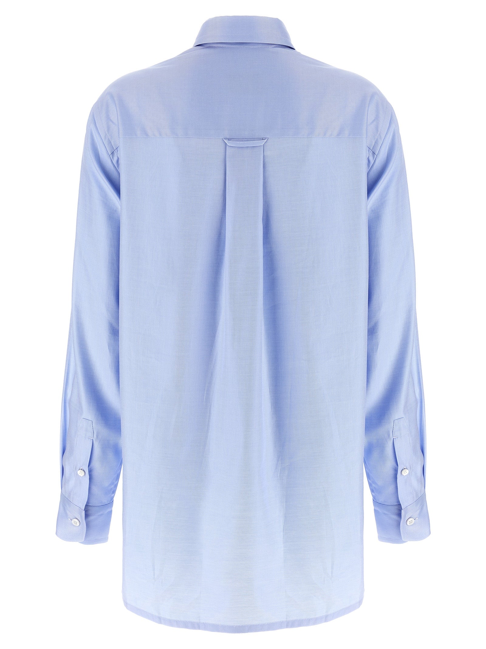 Brioni Blue Cotton Women's Blouse
