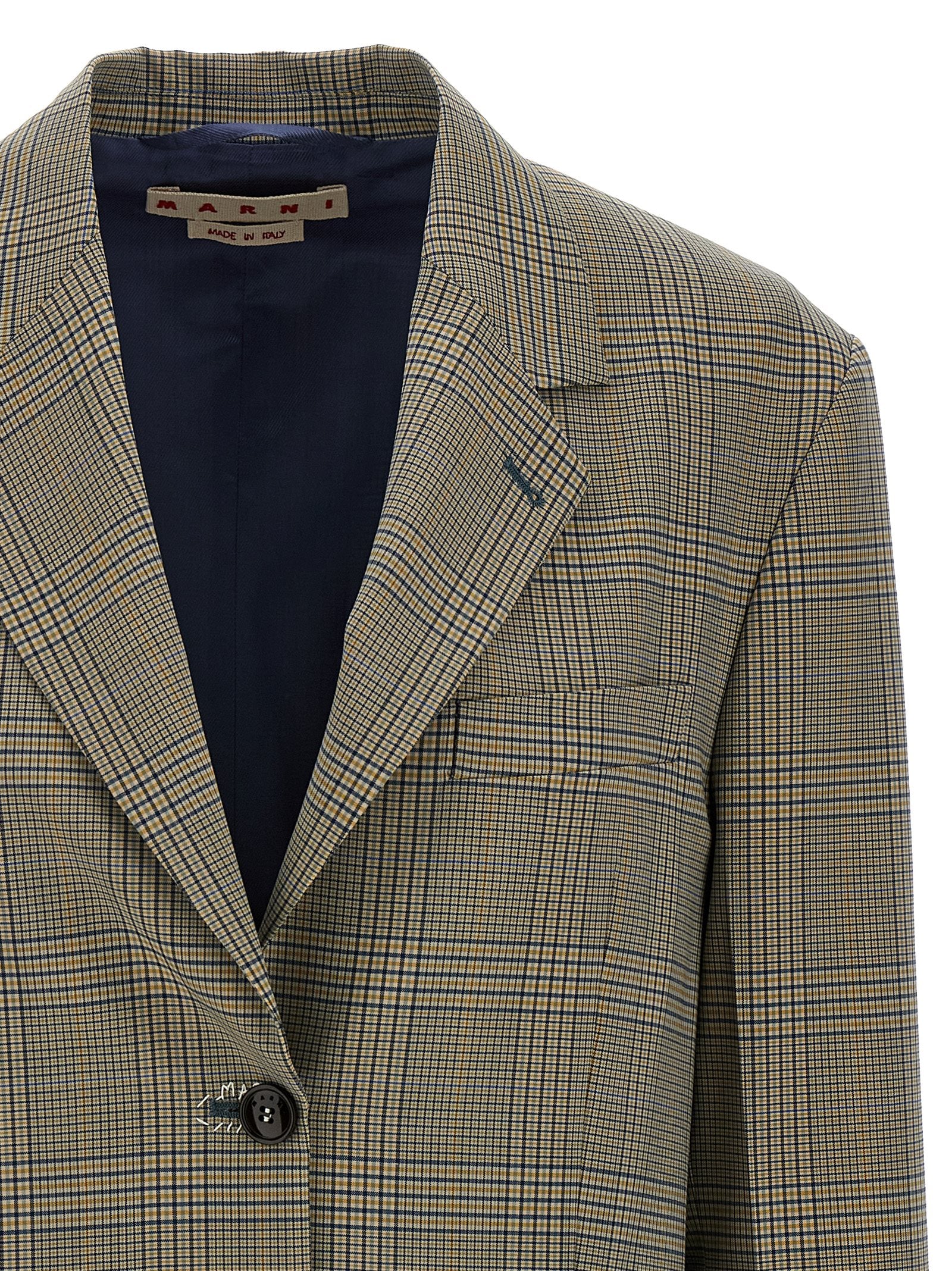Marni Multicolor Polyester Women's Blazer