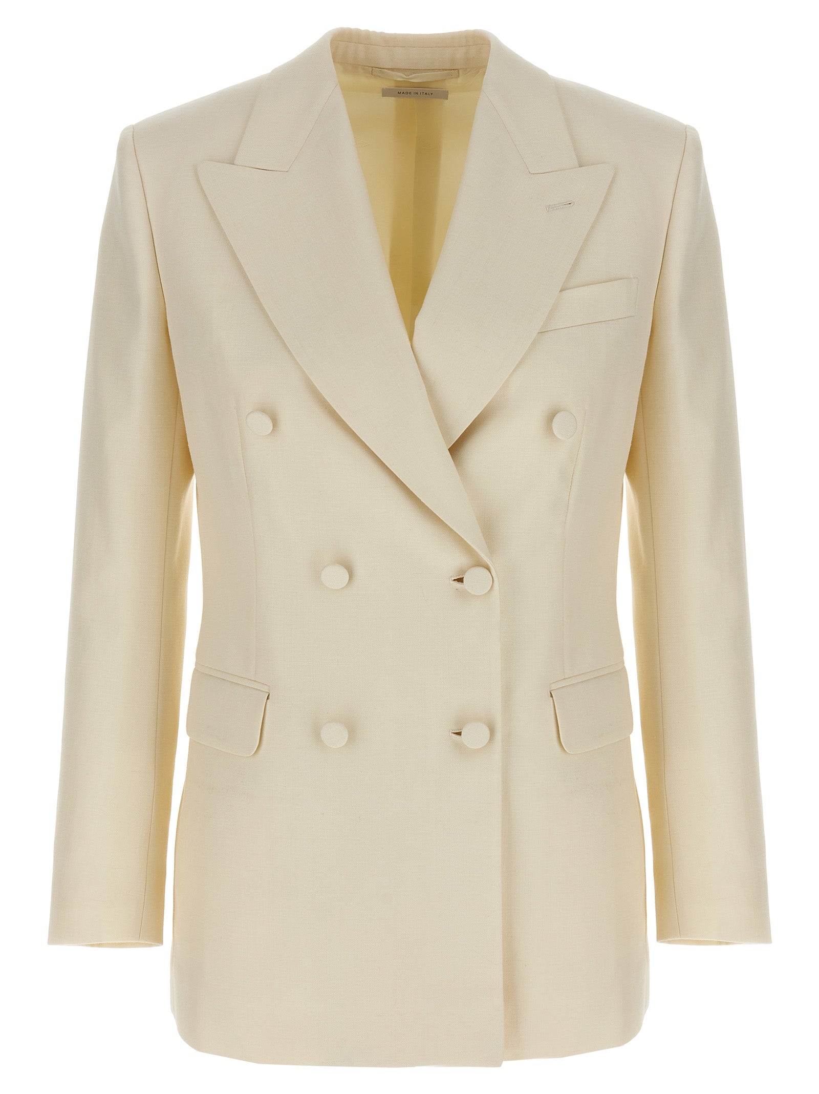 Brioni White Wool Women's Blazer