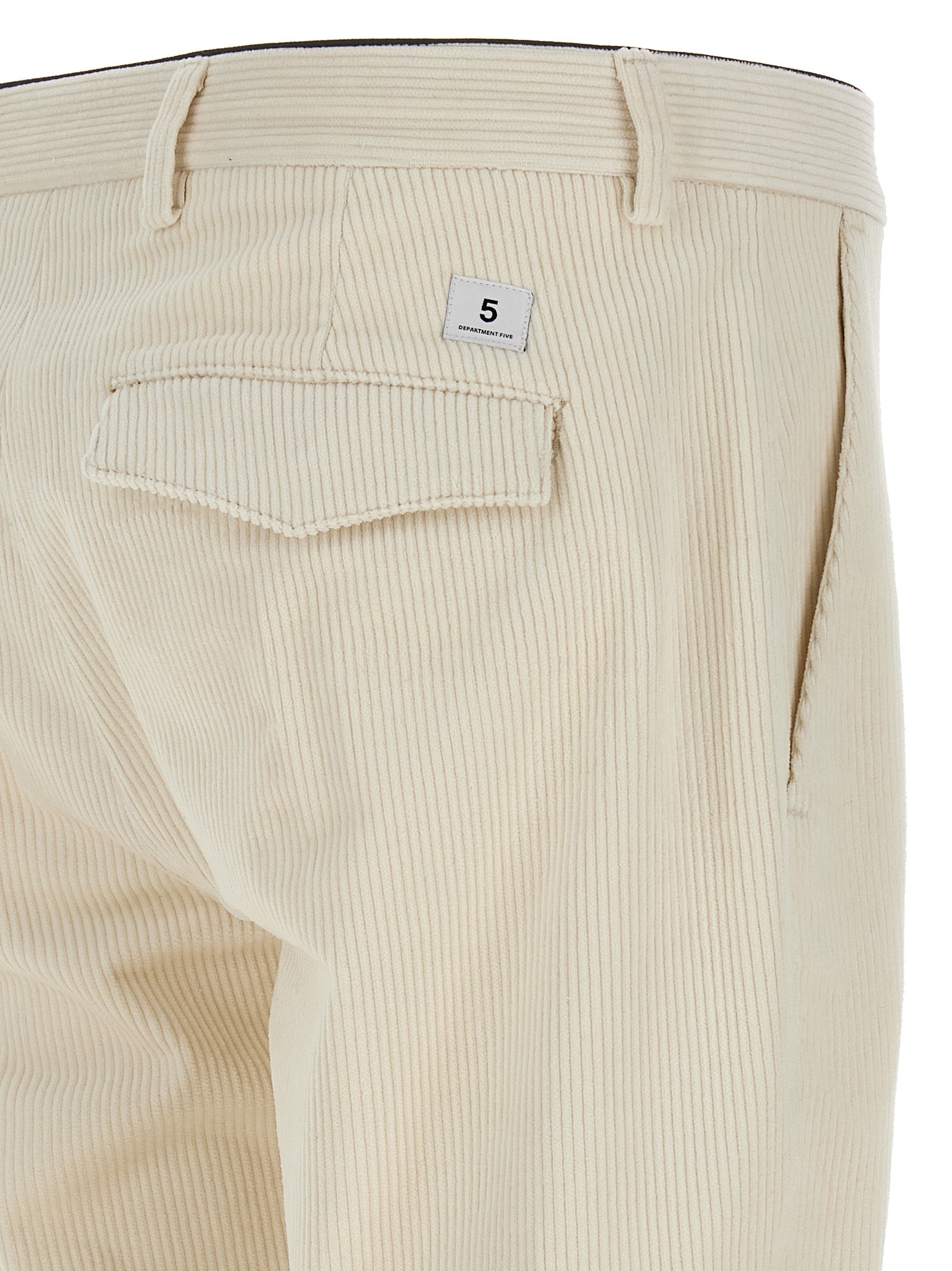 Department 5 White Cotton Chino Men's Pants