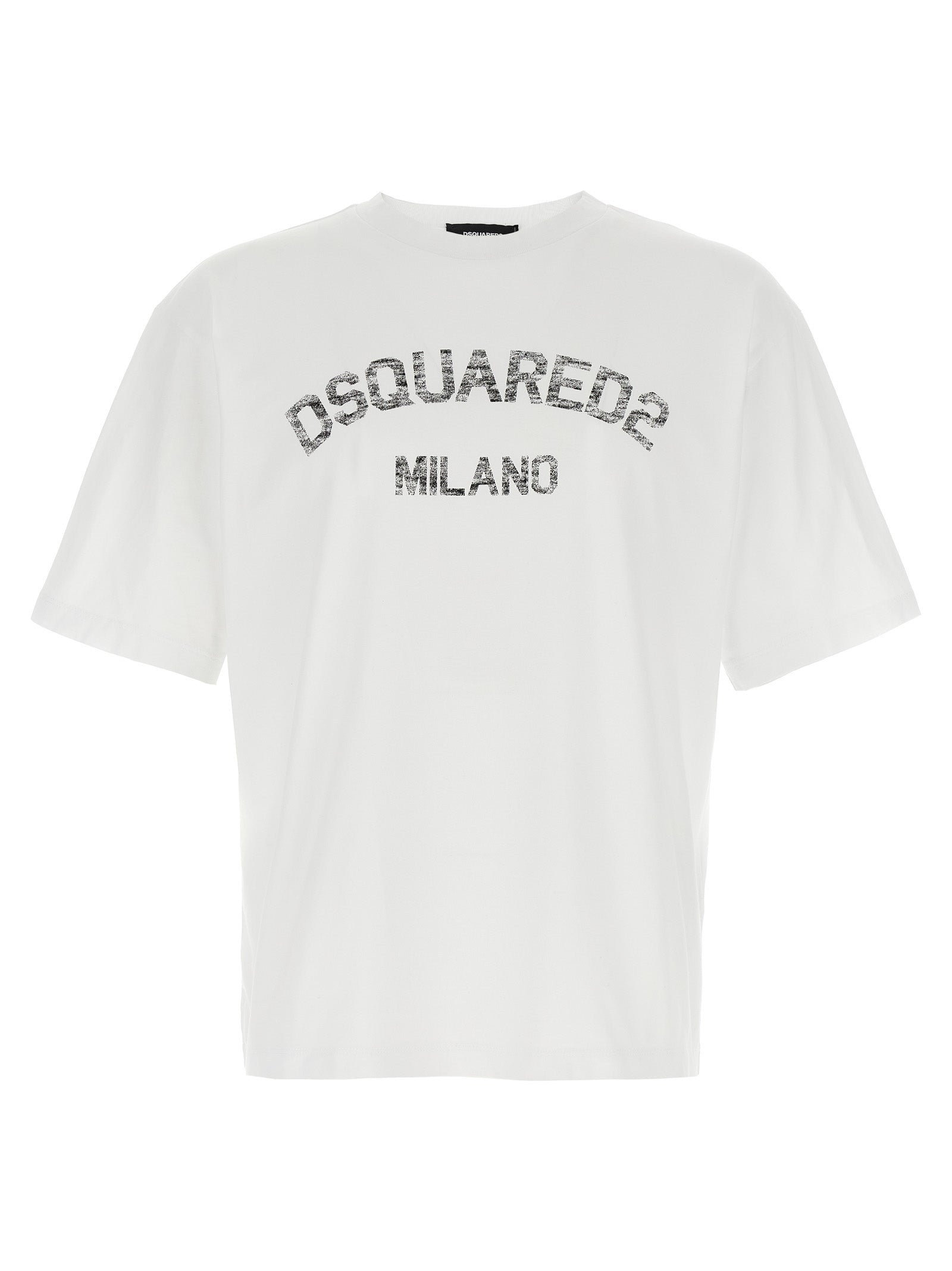 Dsquared² White Cotton Men's T-Shirt