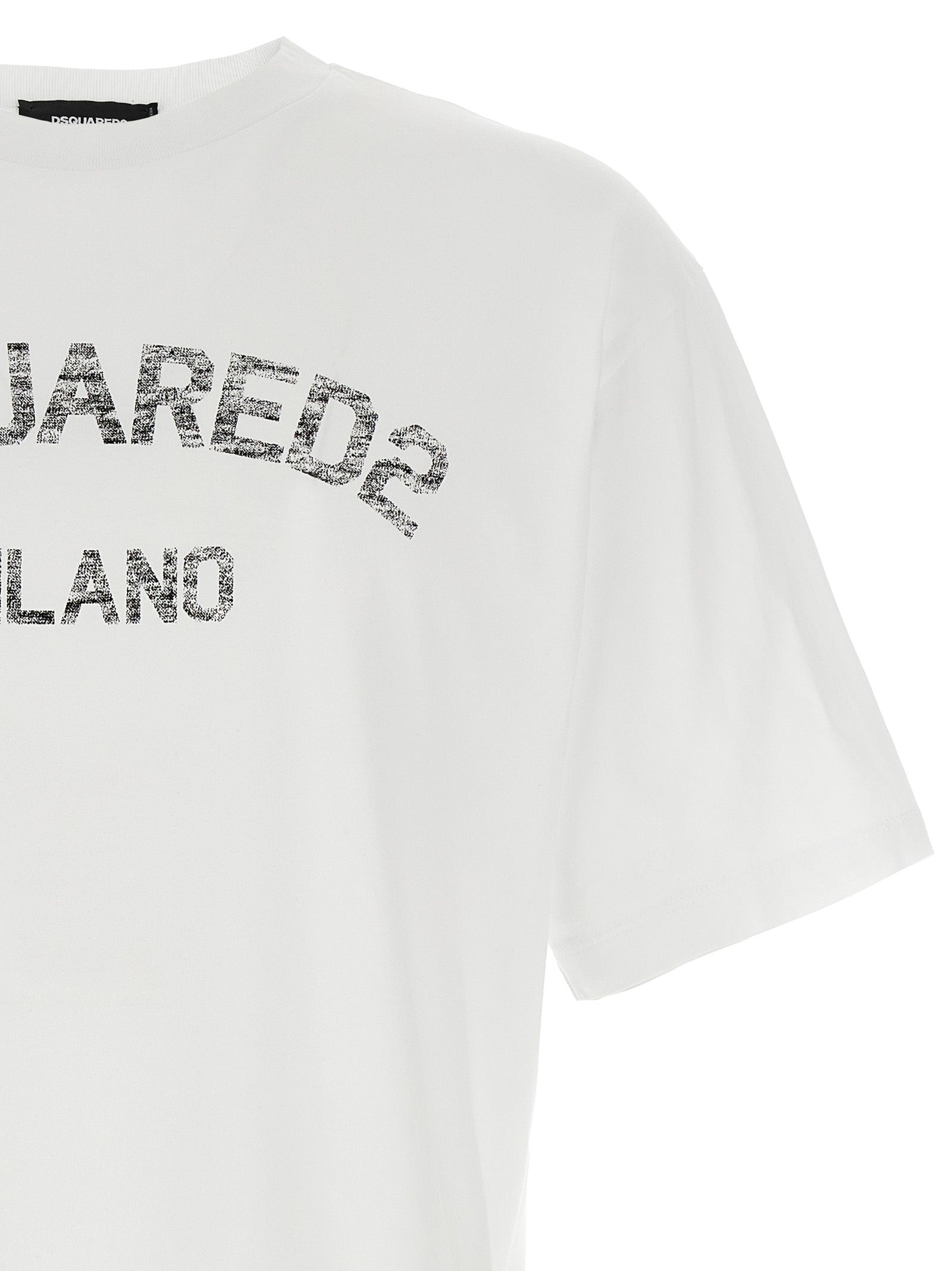 Dsquared² White Cotton Men's T-Shirt