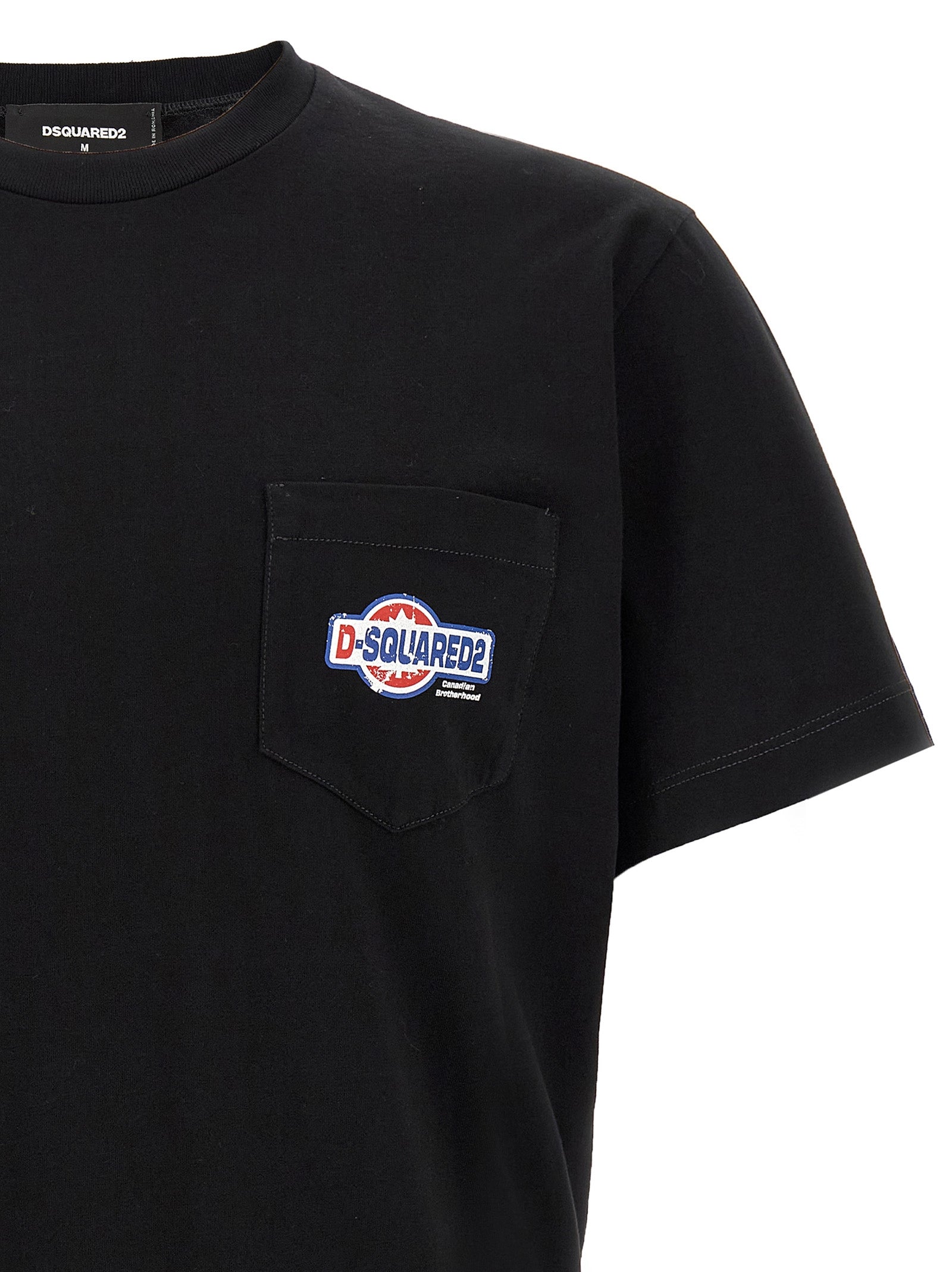 Dsquared² Black Cotton Men's T-Shirt
